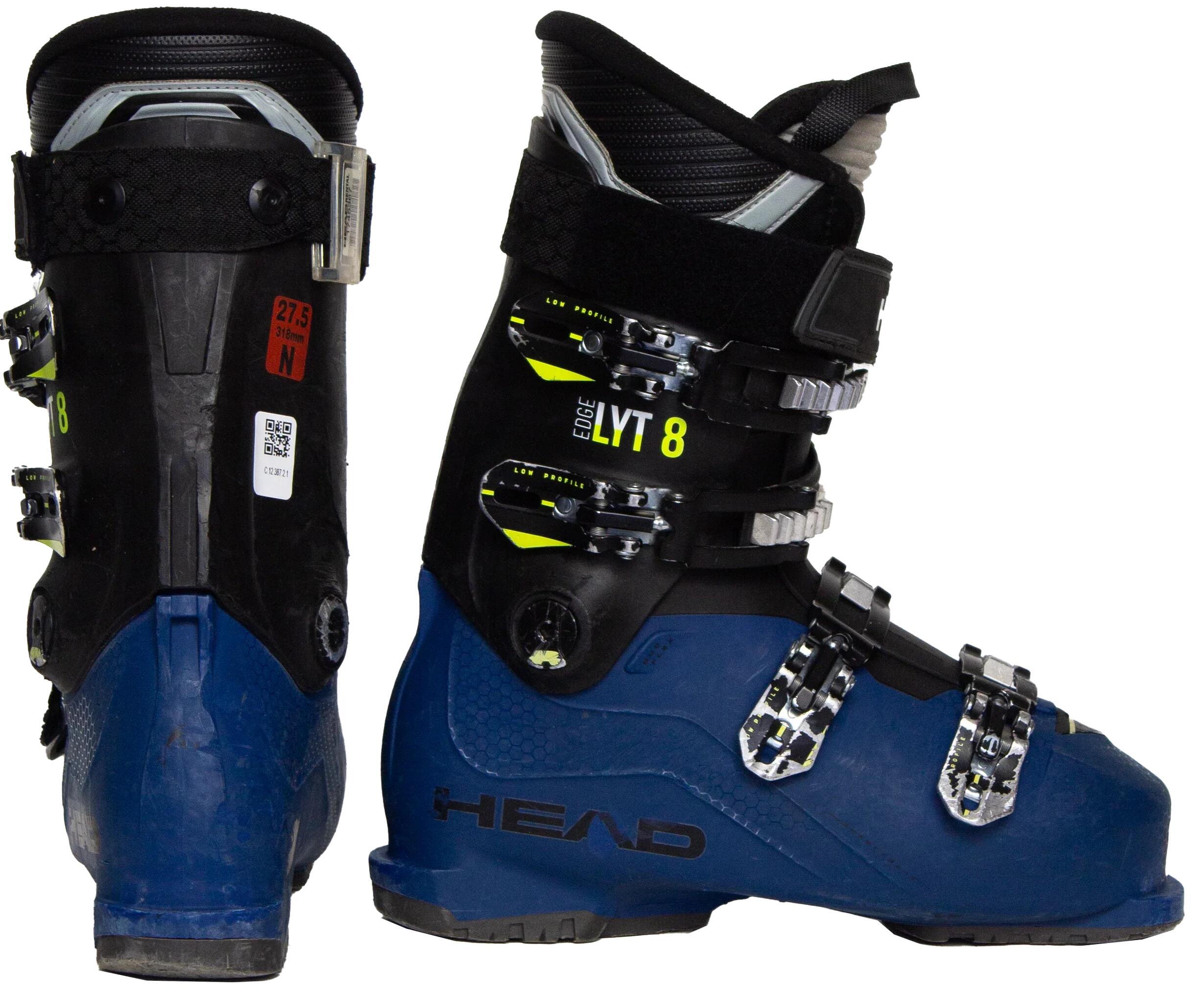 2ND LIFE - HEAD Edge Lyt 8, 45.5 EU, dobrý stav 3/4