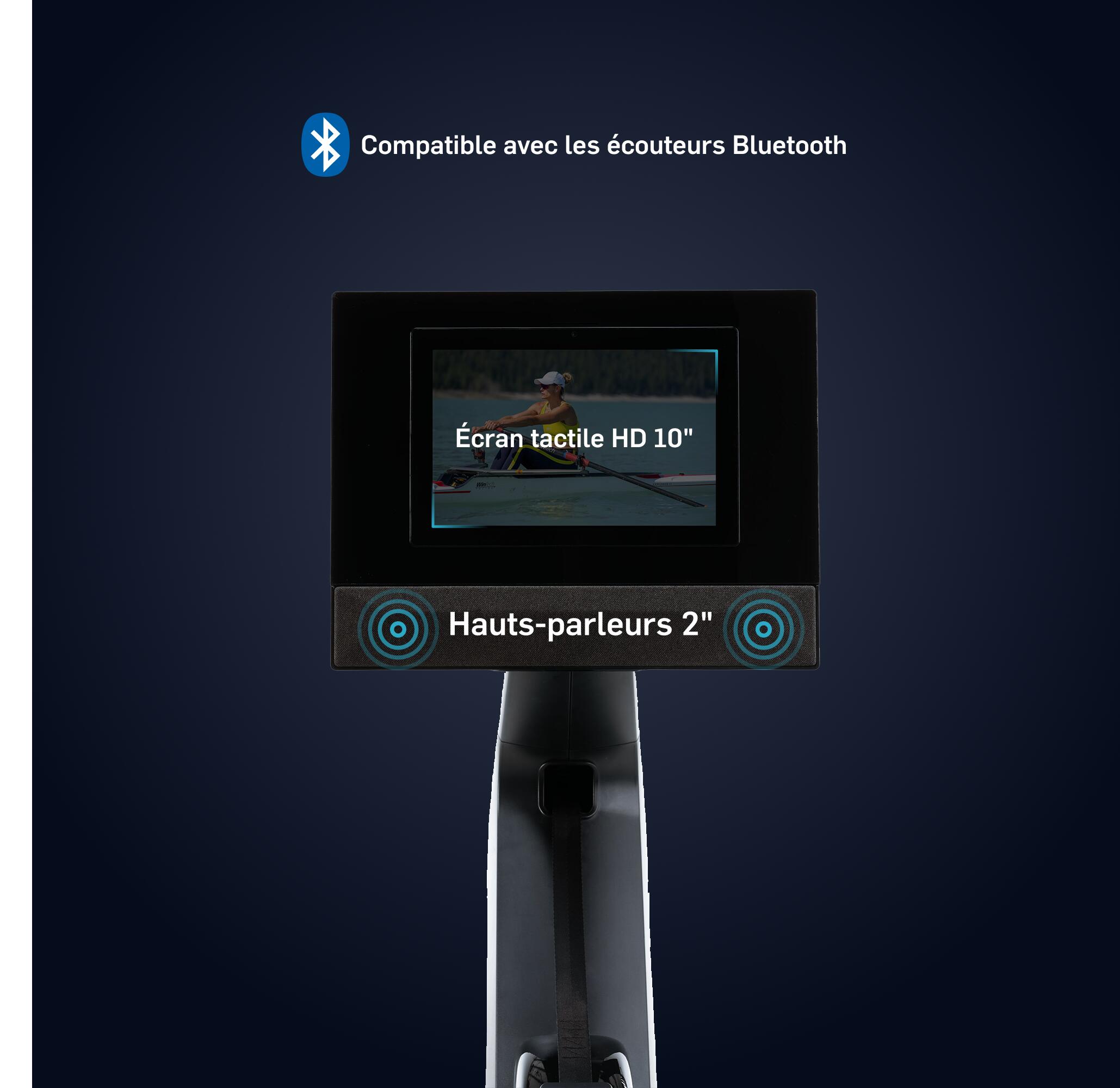 Rameur RW700 Résistance Magnétique / Écran HD Coaching iFIT 3/7
