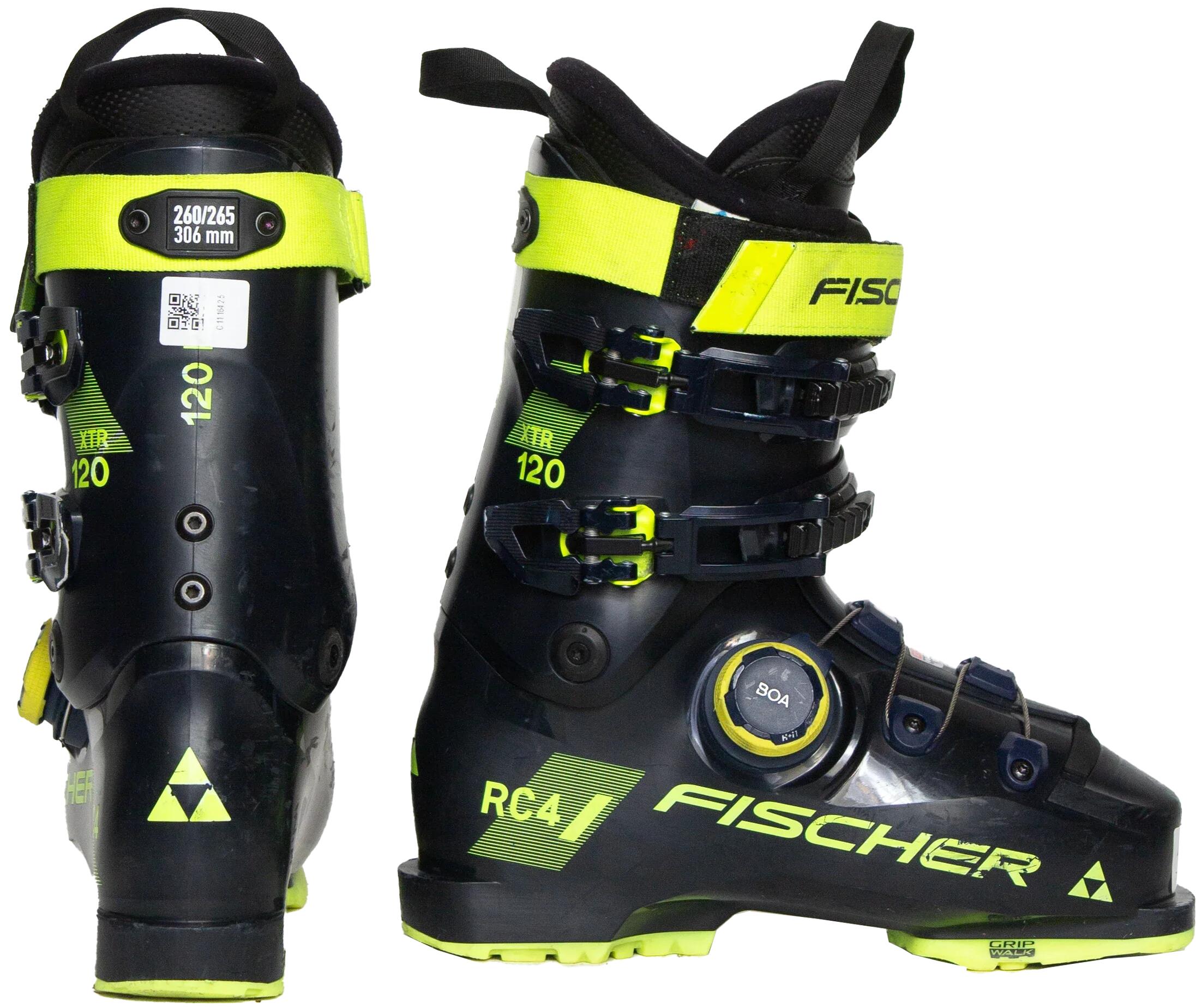 Tweedehands Skischoenen - FISCHER RC4 XTR 120 BOA, 46 EU, Goede staat 3/4