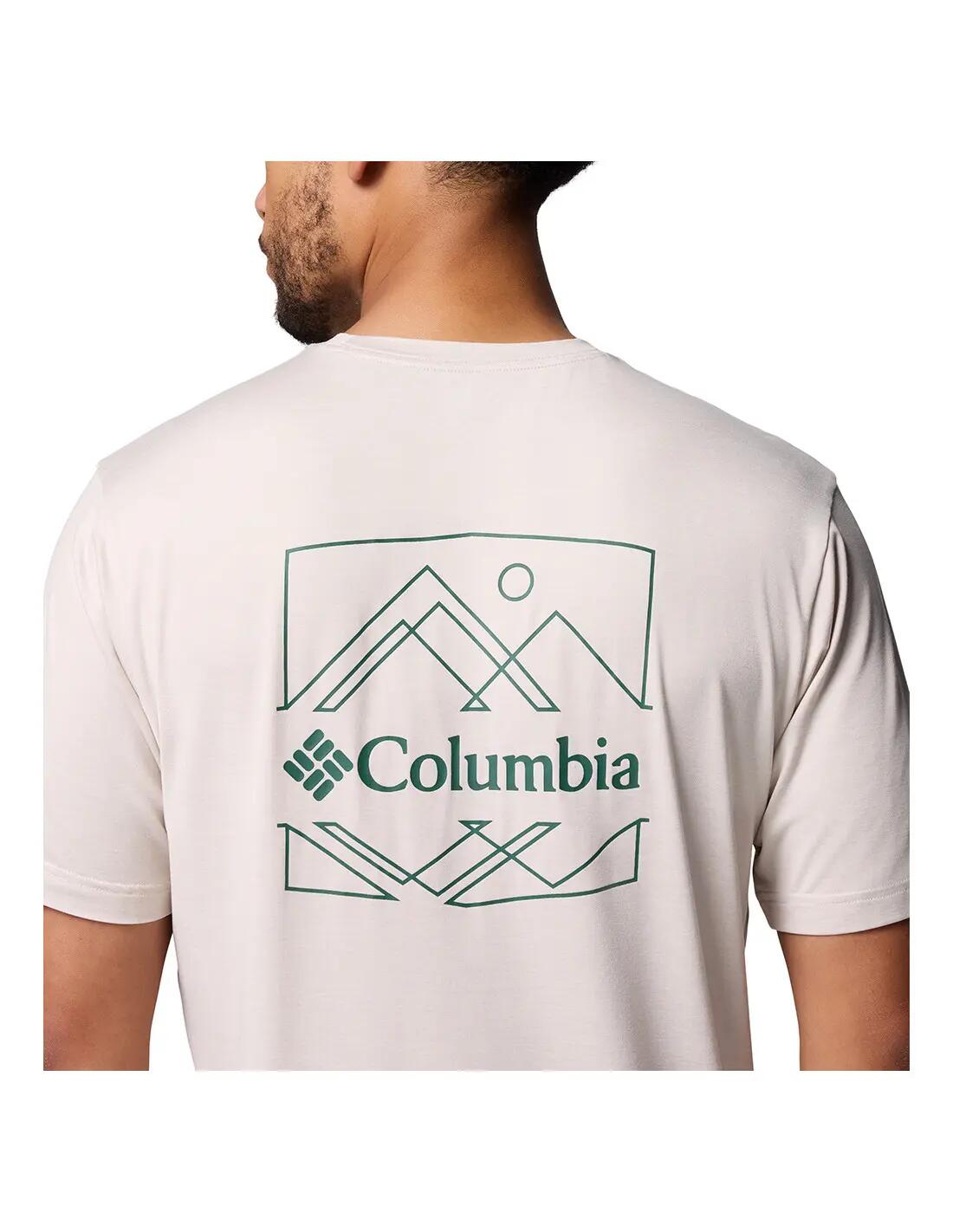 T-shirt graphique COLUMBIA Kwick Hike Back Ss 5/5