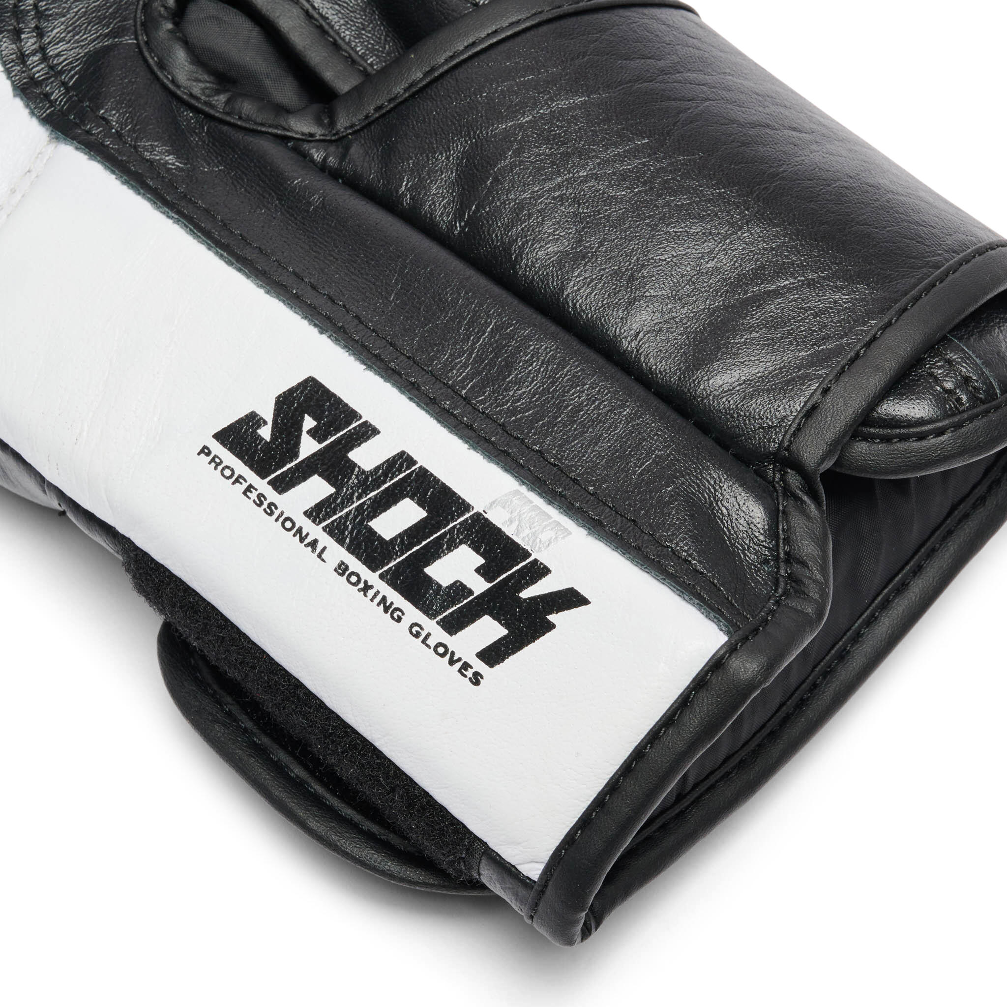 Guantes de boxeo Leone1947 SHOCK PRO negros 12oz 5/7