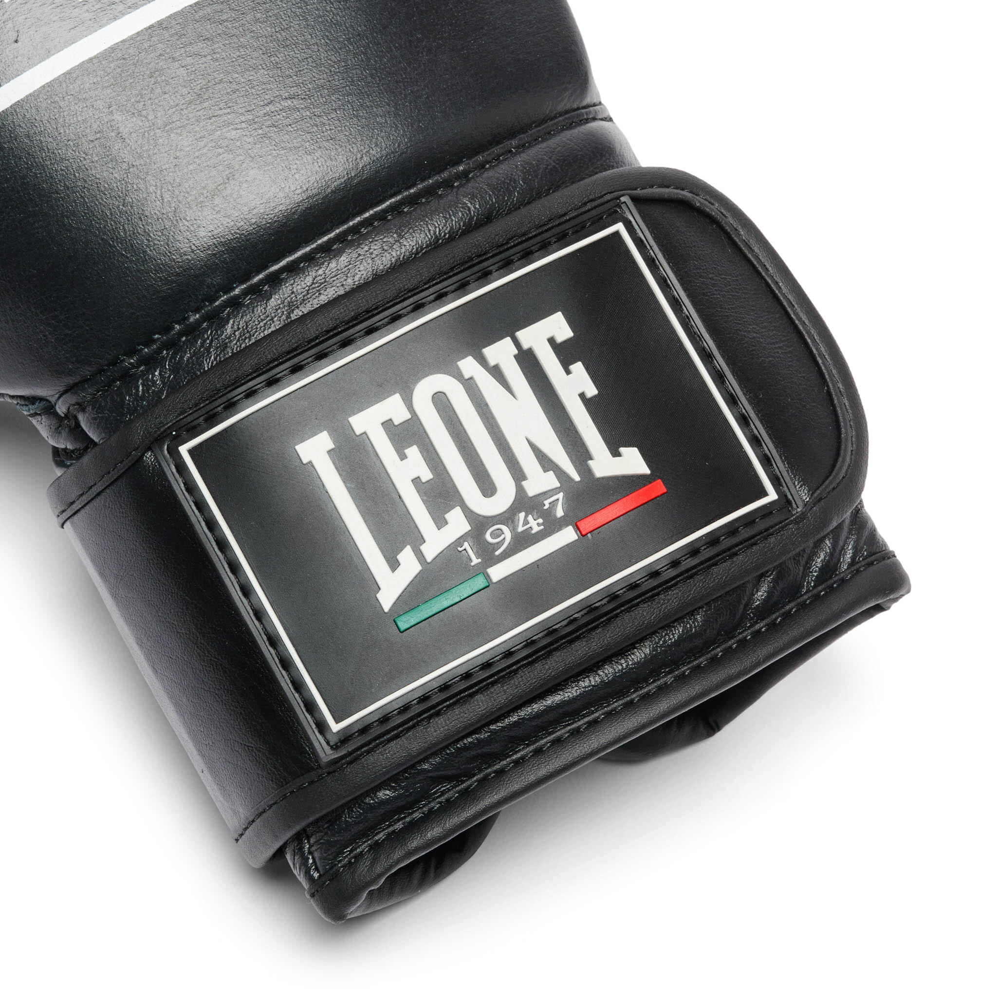 Guantes de boxeo Leone1947 SHOCK PRO negros 12oz 4/7