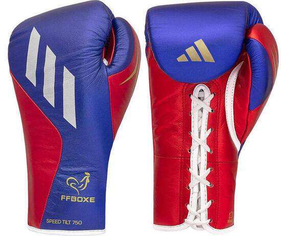 Gants de boxe pro tilt 750 lacets ffboxe