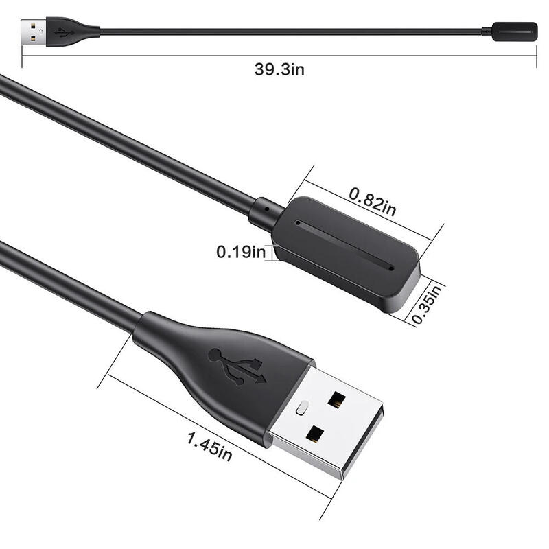 Magnetický nabíjecí kabel Polar (Pacer/Ignite 3/Vantage V3) – 1 m