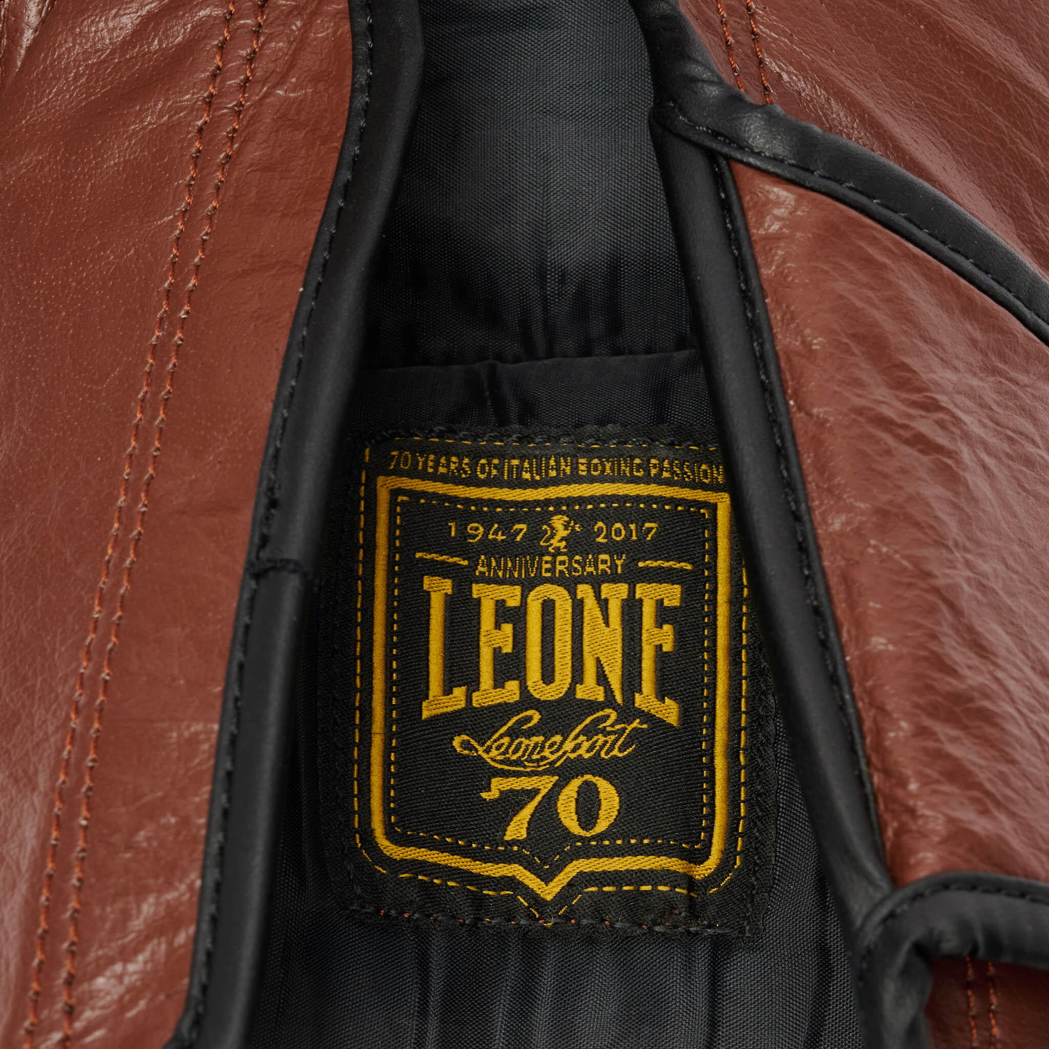 Leone1947 Guantes de Boxeo ITALY '47 Marrón Vintage 10 oz 5/7