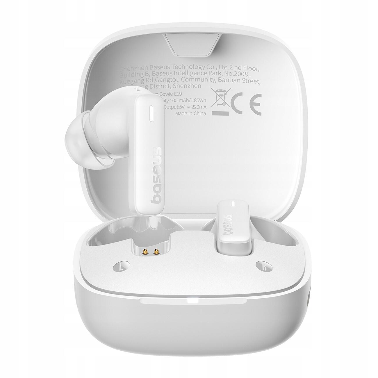 BASEUS DRAADLOZE IN-EAR OORDOPJES BT Bowie E19 TWS IPX5 3/7