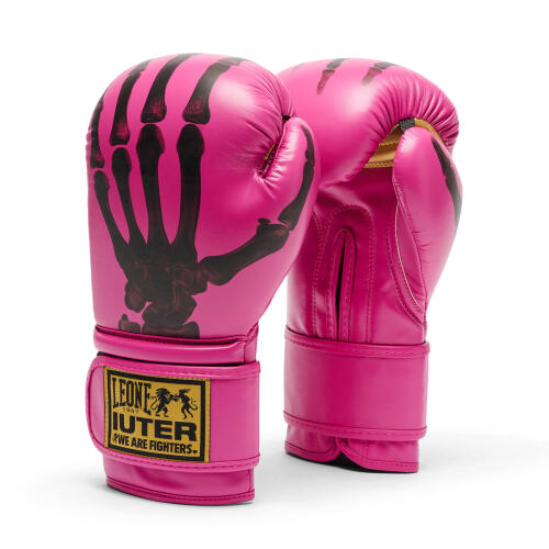LEONE gants de boxe X IUTER fuxia 10 oz
