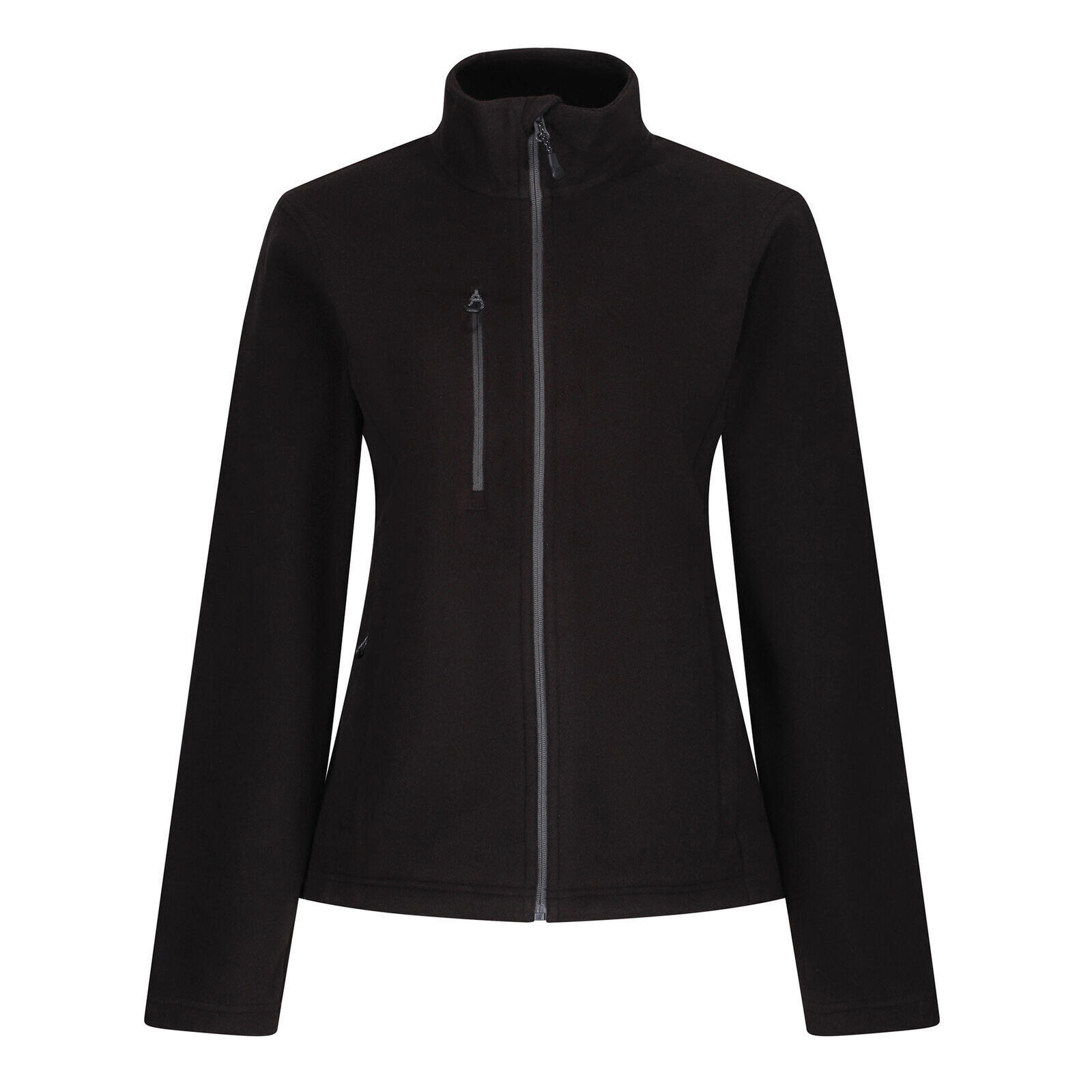 Women's HONESTLY MADE fleece jacket (Black)