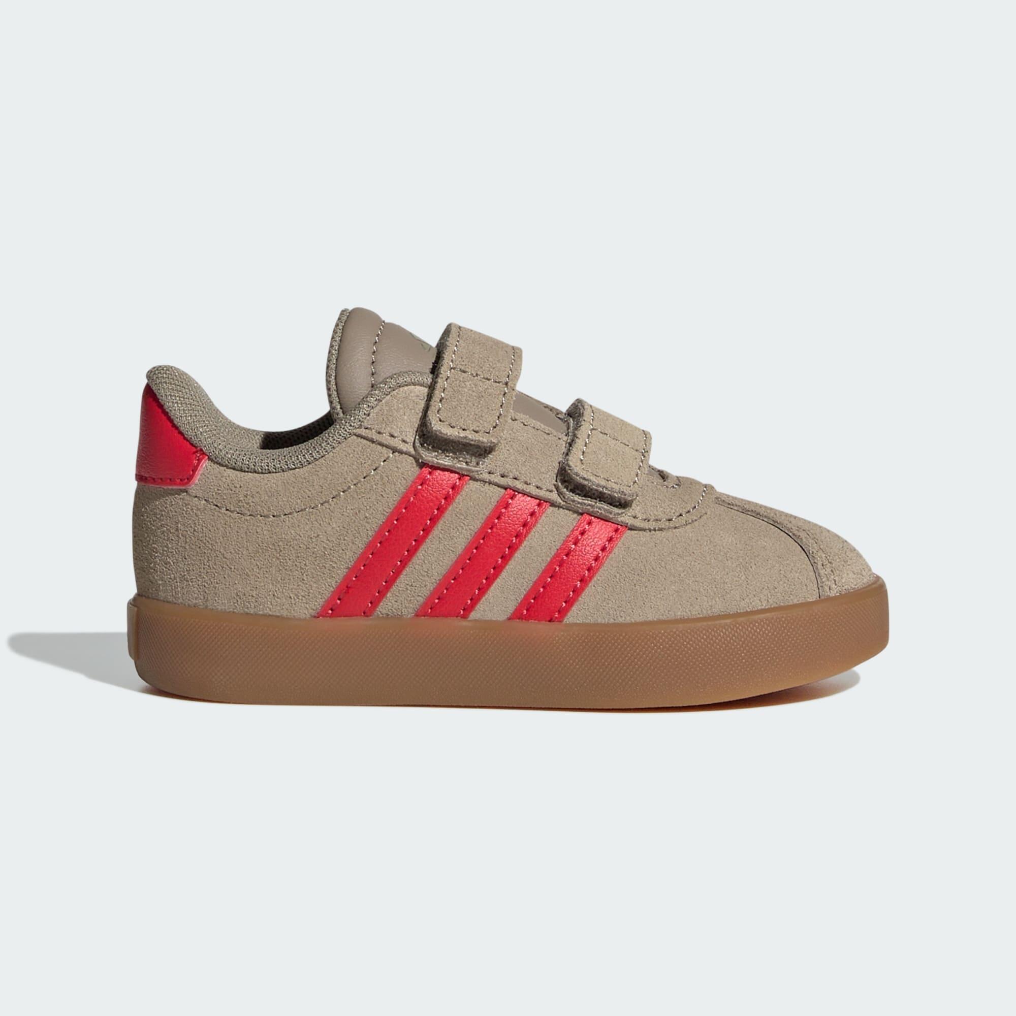 Adidas - Chaussure Vl Court 3.0 - Chaussures De Sport - Jaune|marron|rouge|vert - Decathlon