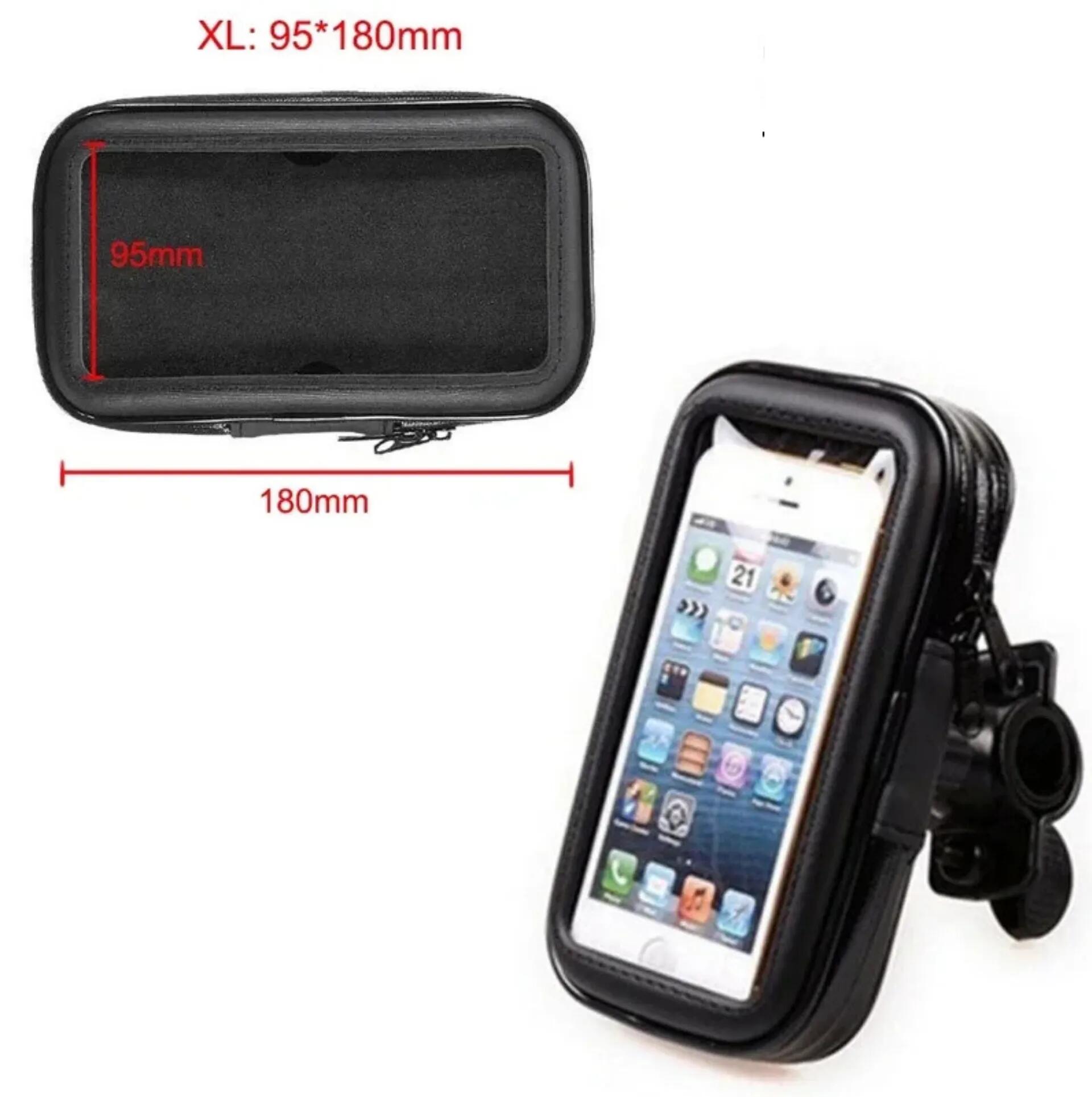 Support smartphone étanche guidon vélo ≤6,3" – 90×175 mm 5/6