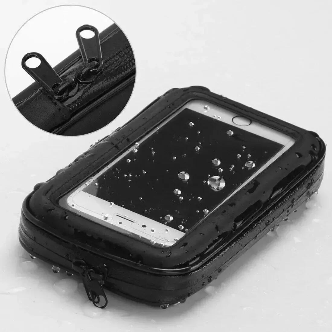 Support smartphone étanche guidon vélo ≤6,3" – 90×175 mm 4/6