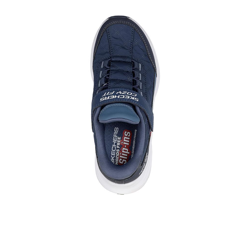 Sapatilhas Skechers Menino Cozy Fit Azul 3/4