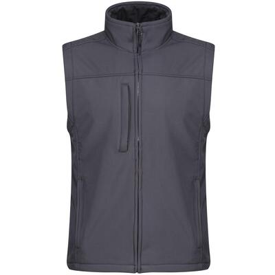 Softshell bodywarmer heren (afdichting grijs)