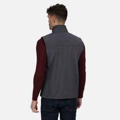 Softshell bodywarmer heren (klassiek rood)