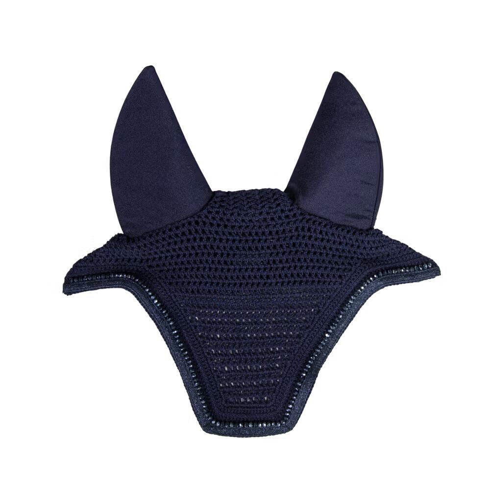 Bonnet anti-mouche glitter marine foncé pony 2/6