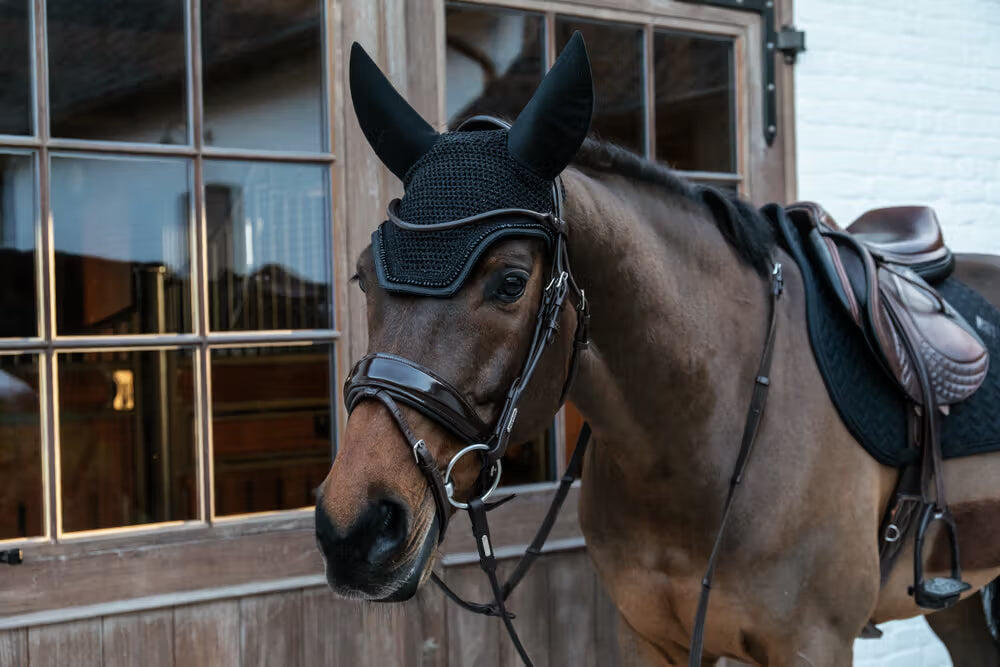 Bonnet anti-mouche glitter soundless noir 6/6