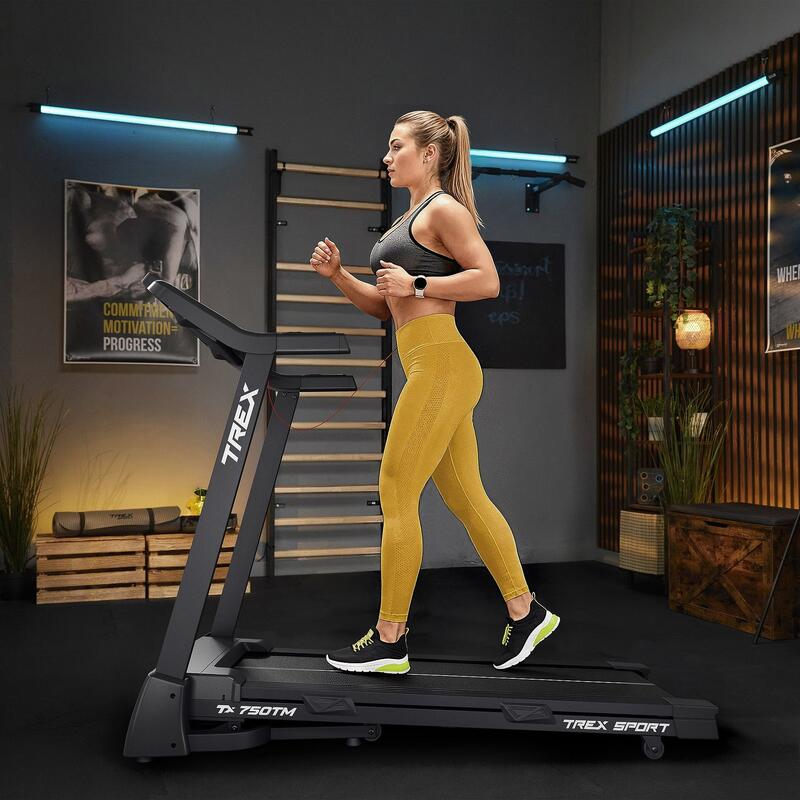 Banda de alergare Trex Sport NORE TX-750TM 15km/h, reglare automată