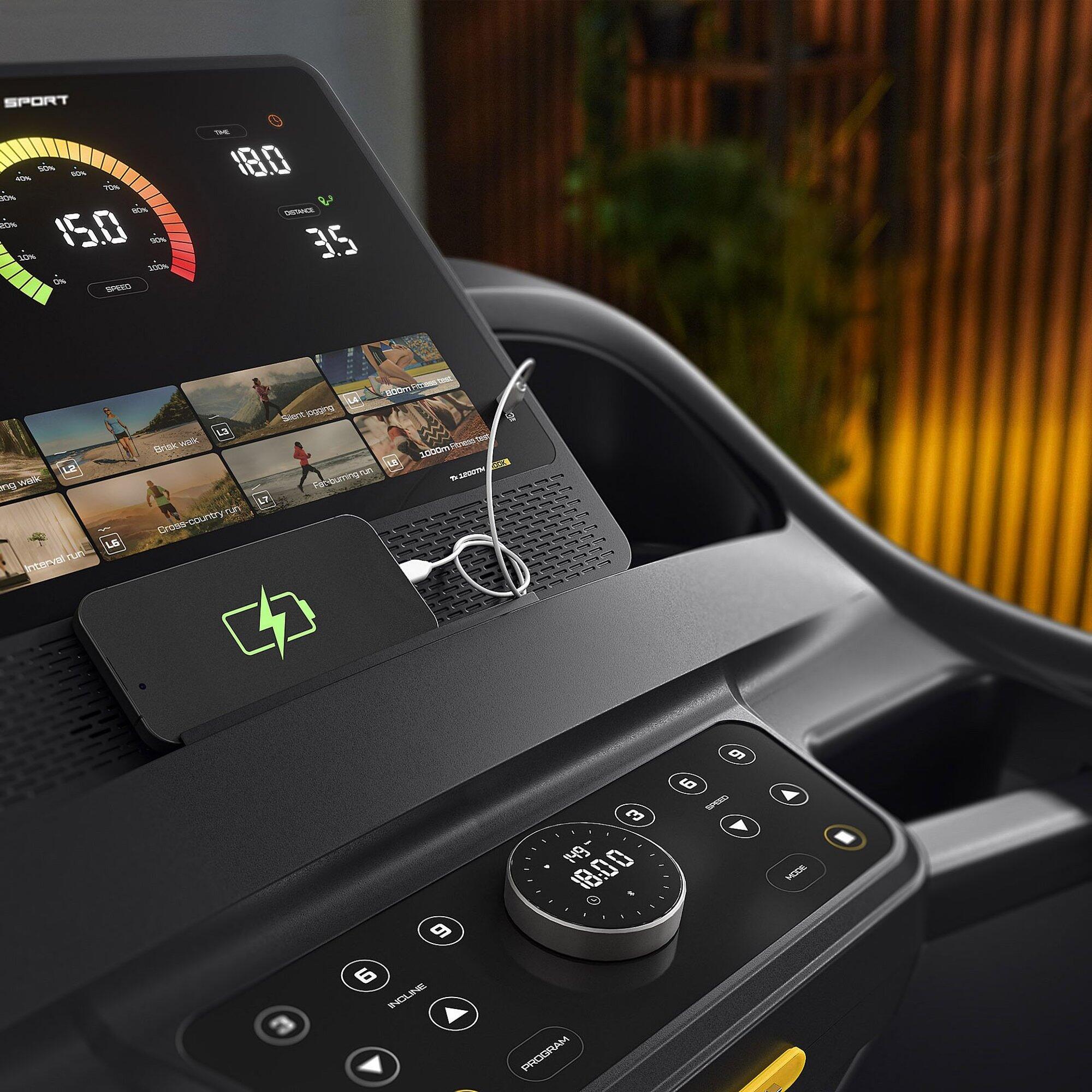 Cinta de correr Trex Sport ROOK TX-1200TM 20 km/h con inclinación 4/7