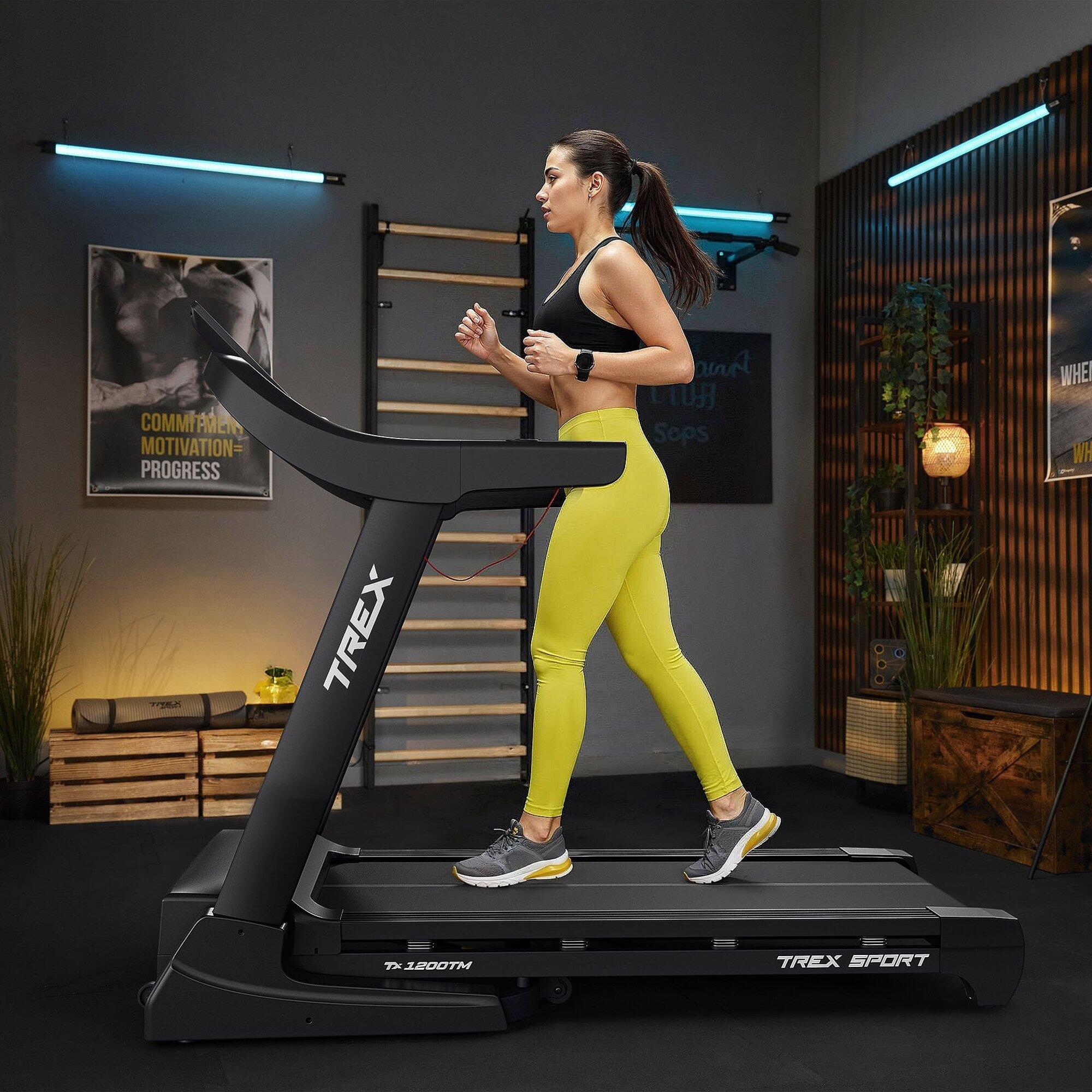 Cinta de correr Trex Sport ROOK TX-1200TM 20 km/h con inclinación 6/7