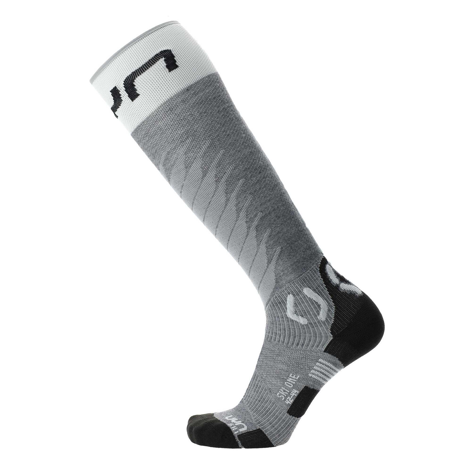 Uyn - Chaussettes Ski One Homme - Chaussettes - Gris - 35/38 - Decathlon