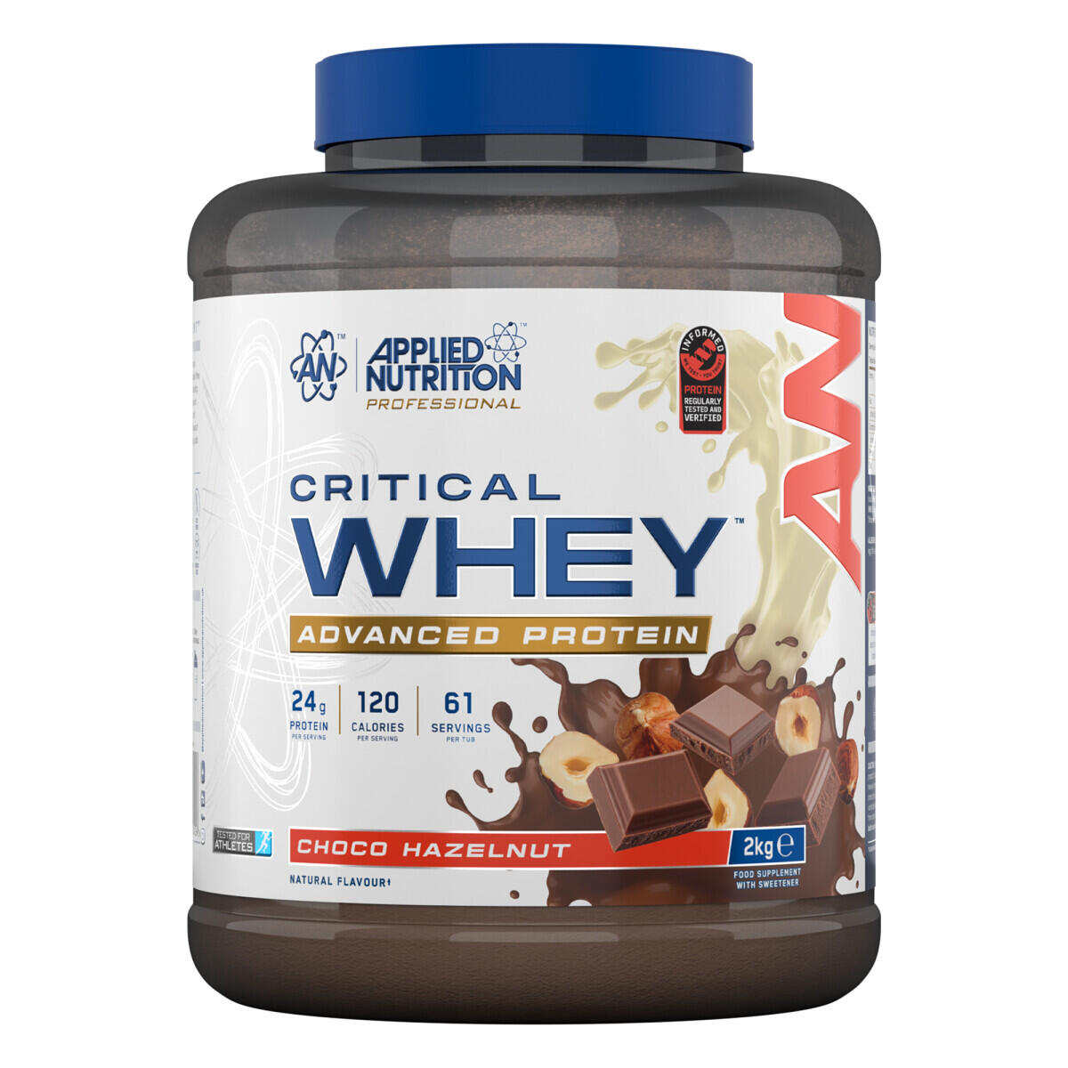 APPLIED NUTRITION Proteína De Soro De Leite - Soro De Leite Crítico (2000g) - Chocolate Bueno