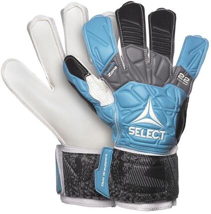 Gants de gardien football - Select 22 bleu clair homme