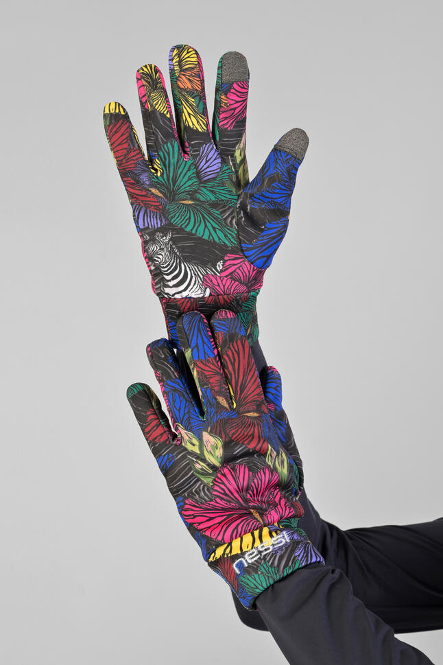 Rękawiczki termoaktywne do biegania Unisex Nessi Sportswear Pro