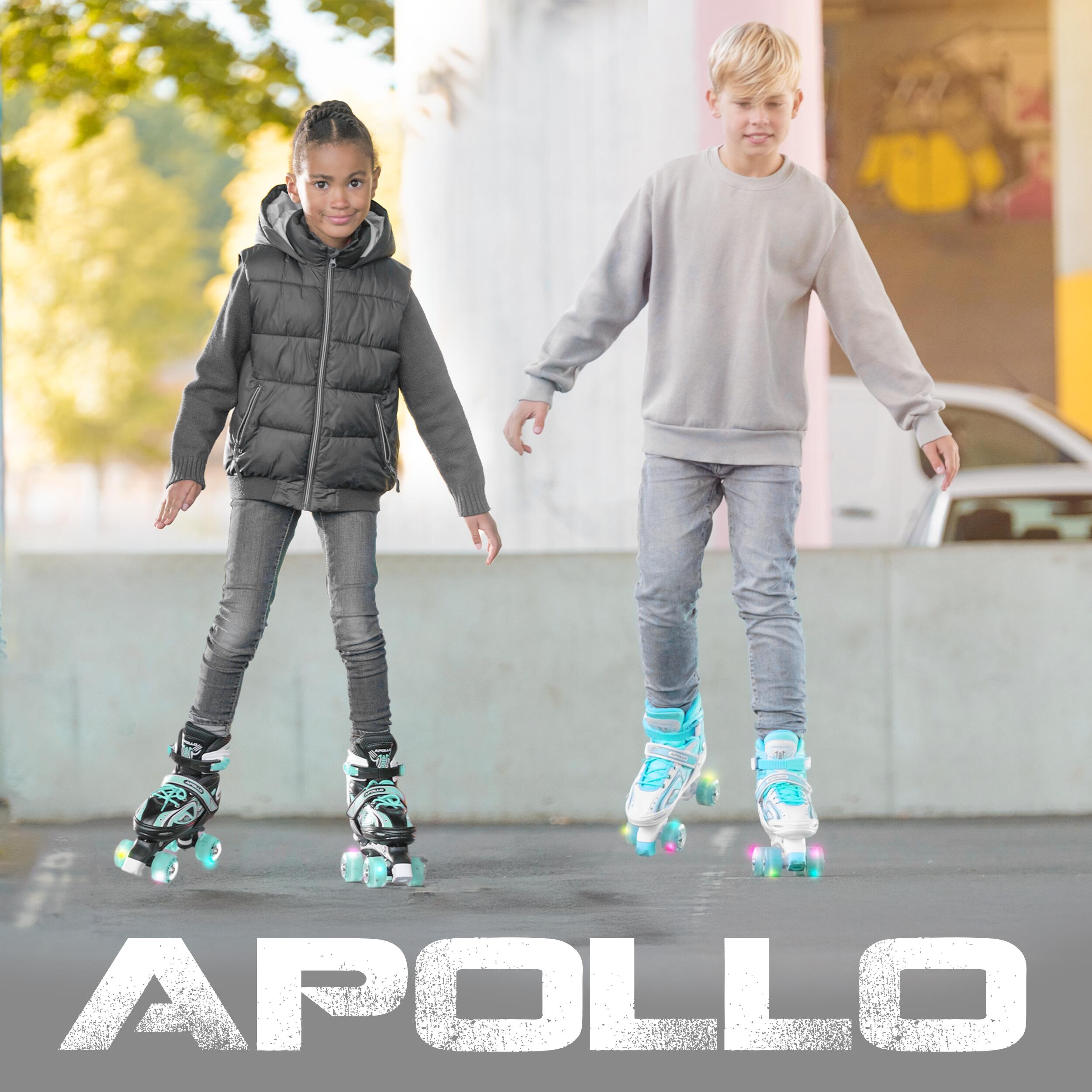 Apollo Super Quad LED ABEC7 Patins réglables enfant 7/7