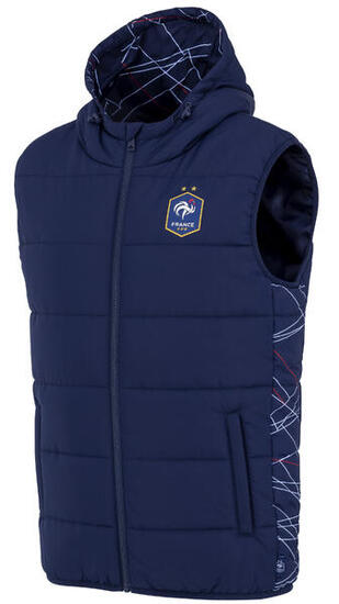 Doudoune sans manche FFF - Collection officielle Equipe de France de Football