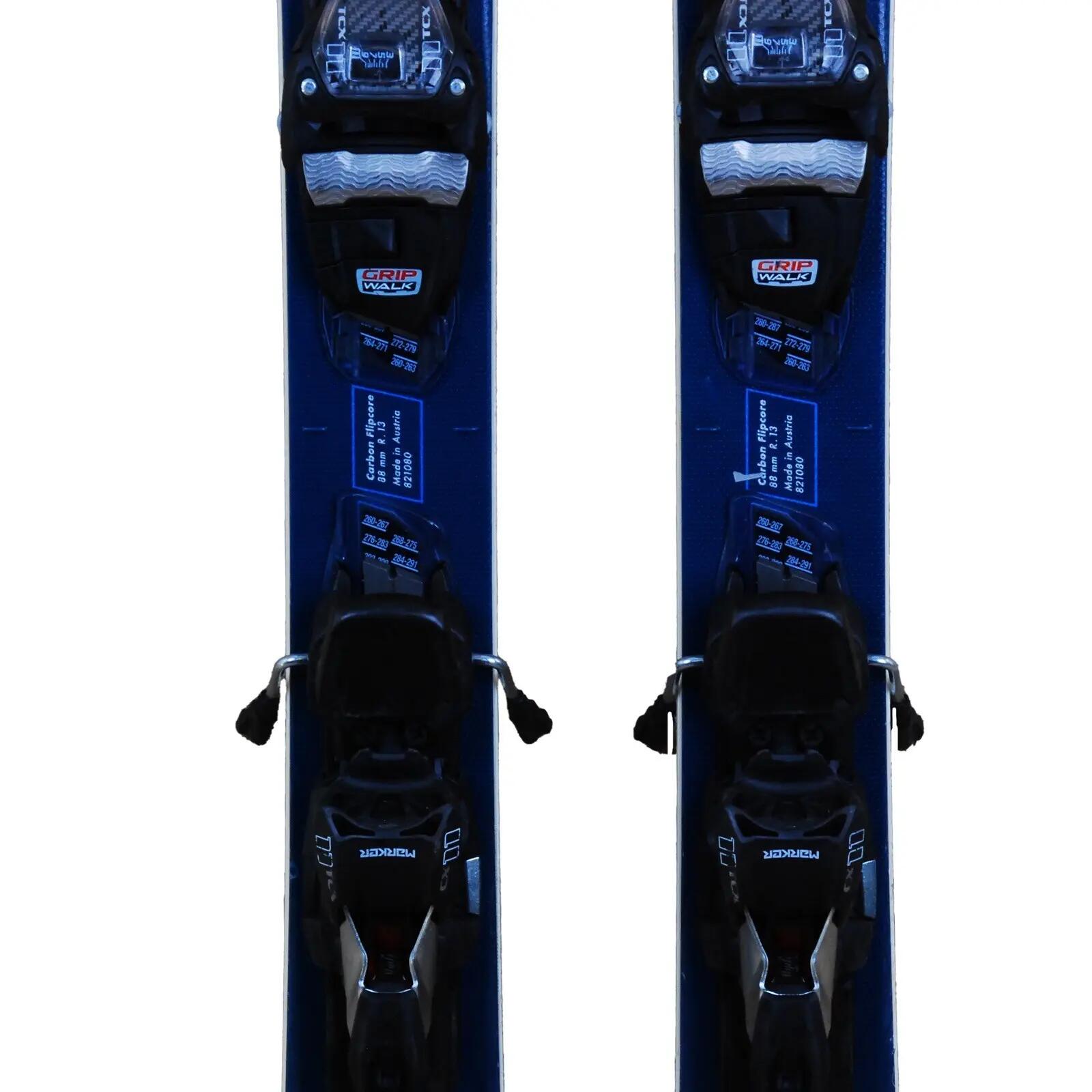 RECONDITIONNE - Ski Blizzard Black Pearl 88 Sp + Fixations 3/4