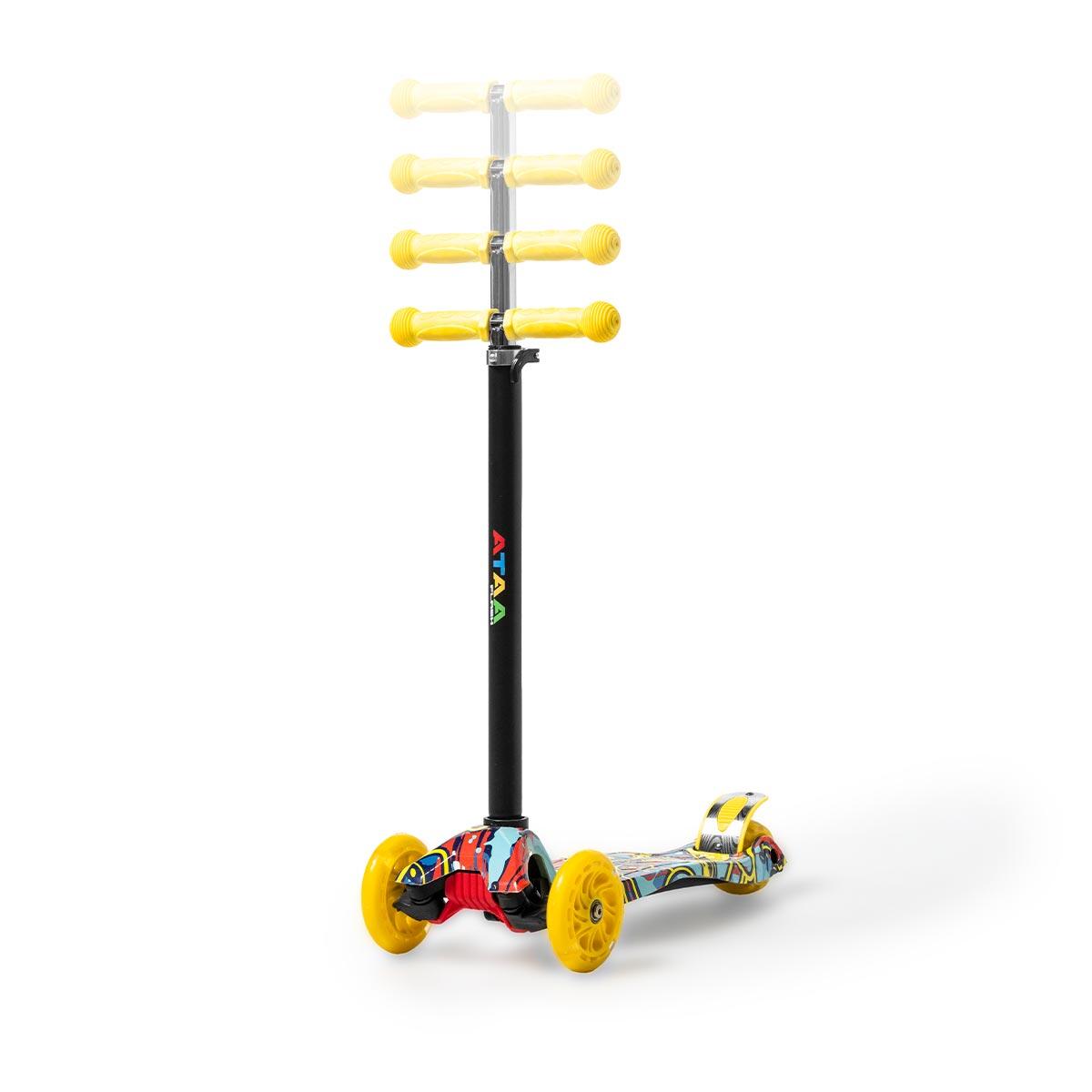 Kinderroller Scooter Für Kinder ATAA SPORTS Flash Pro Mit LED-Beleuchtung 3/7