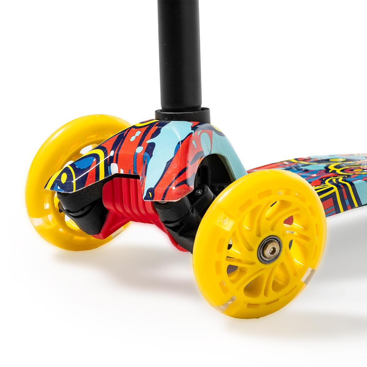 Kinderroller Scooter Für Kinder ATAA SPORTS Flash Pro Mit LED-Beleuchtung 5/7