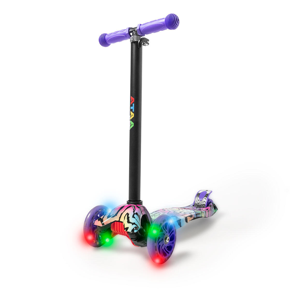 Kinderroller Scooter Für Kinder ATAA SPORTS Flash Pro Mit LED-Beleuchtung 2/7
