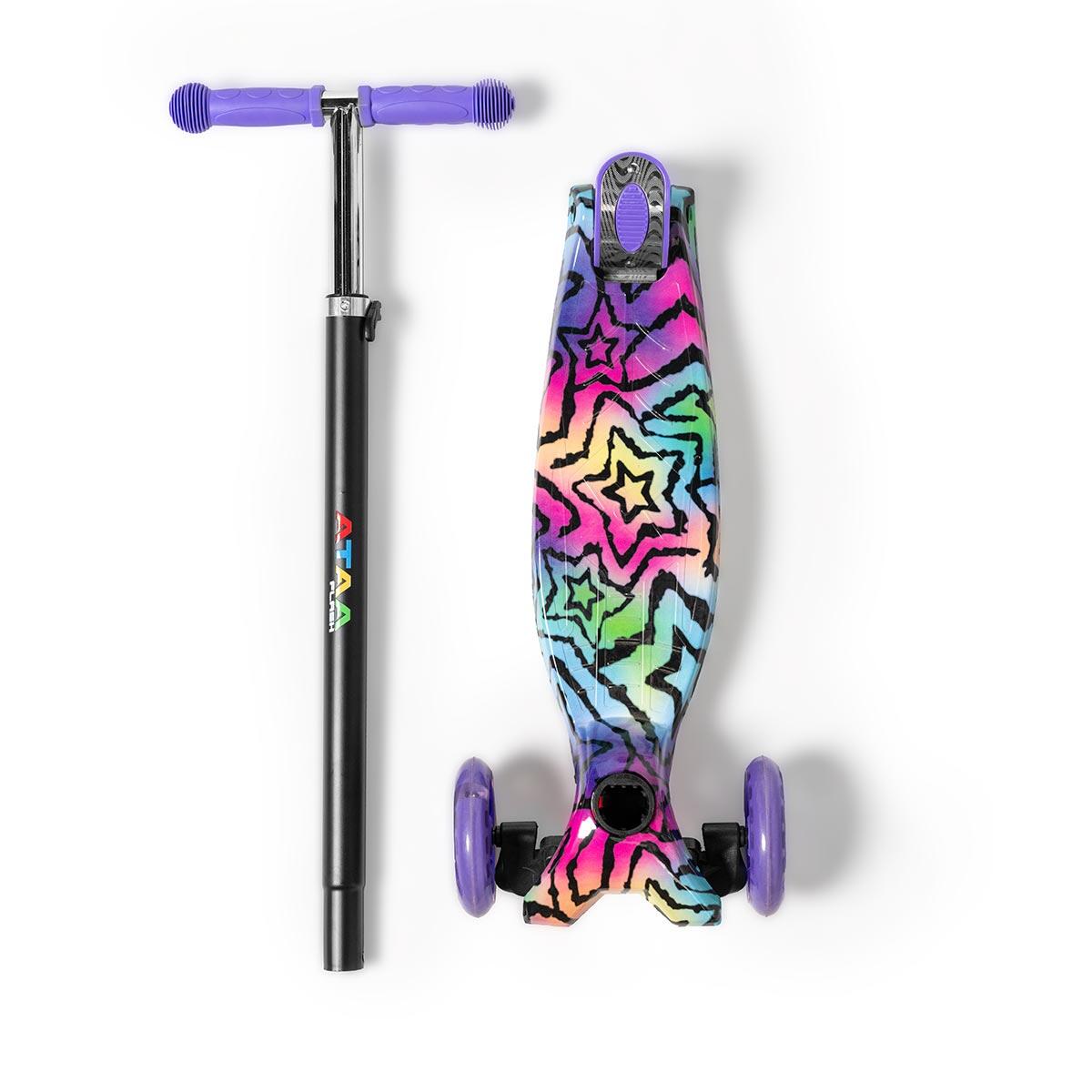 Kinderroller Scooter Für Kinder ATAA SPORTS Flash Pro Mit LED-Beleuchtung 4/7