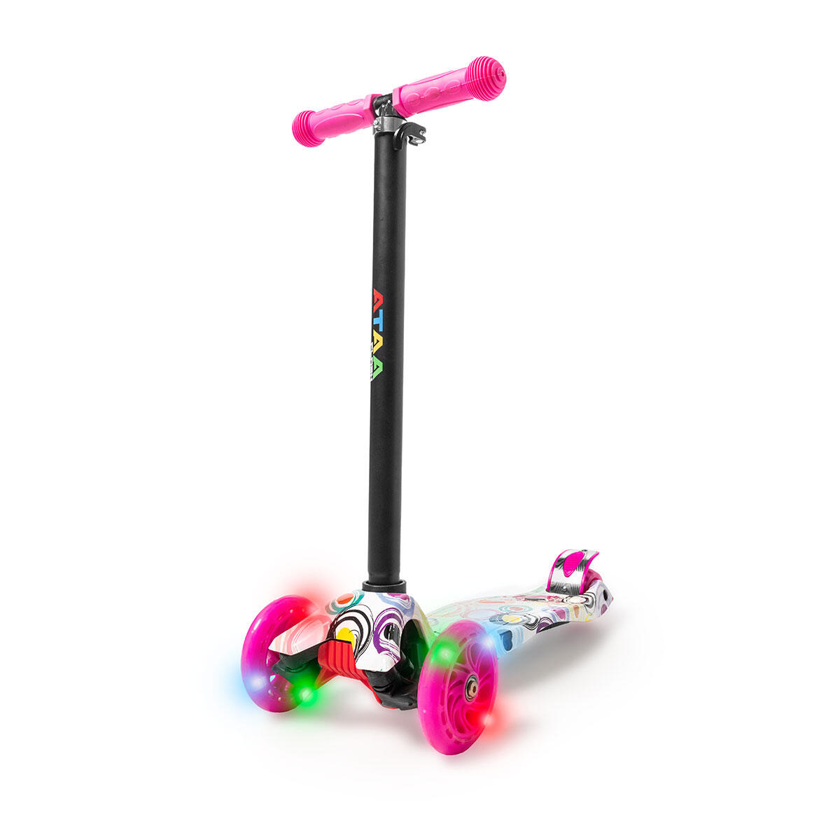 Kinderroller Scooter Für Kinder ATAA SPORTS Flash Pro Mit LED-Beleuchtung 2/7