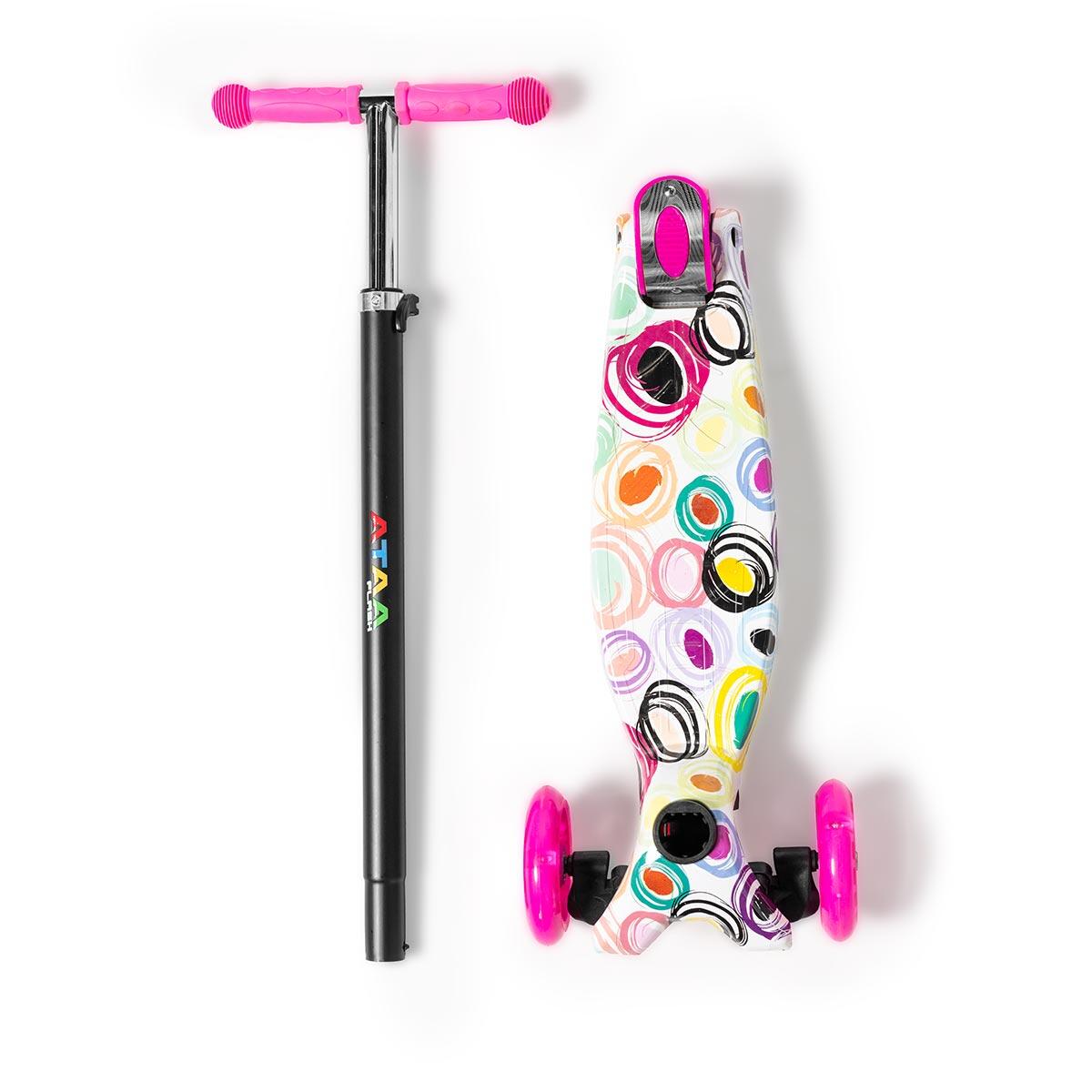 Kinderroller Scooter Für Kinder ATAA SPORTS Flash Pro Mit LED-Beleuchtung 4/7