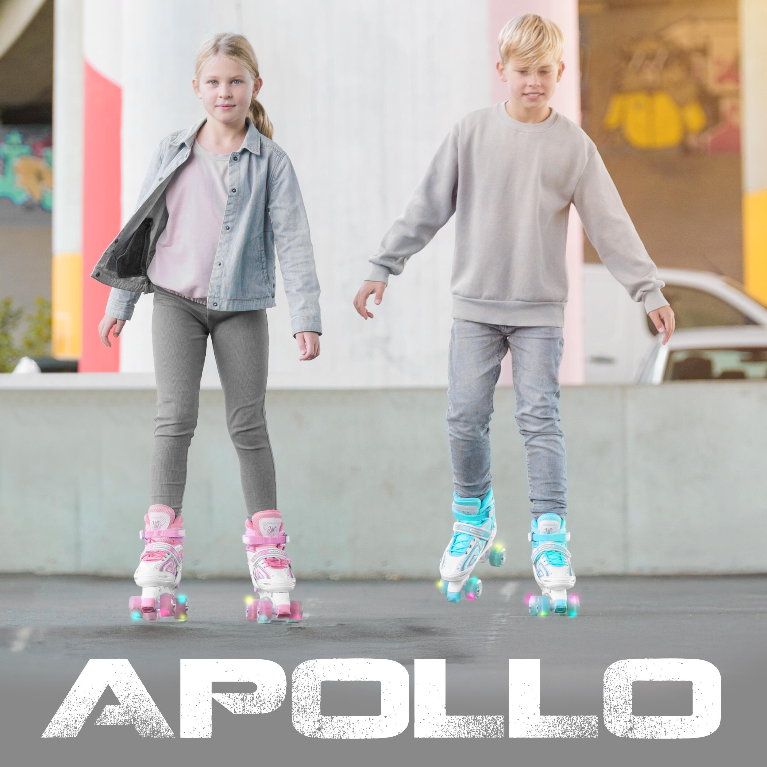 Apollo Super Quad LED ABEC7 Patins réglables enfant 7/7