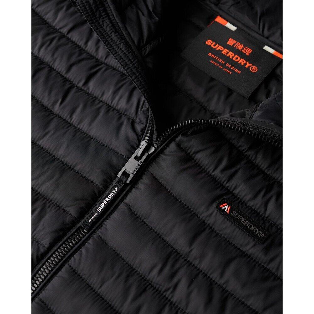 Superdry - Doudoune Sans Manches Superdry Fuji Lite - Doudoune Synthétique - Noir - Decathlon