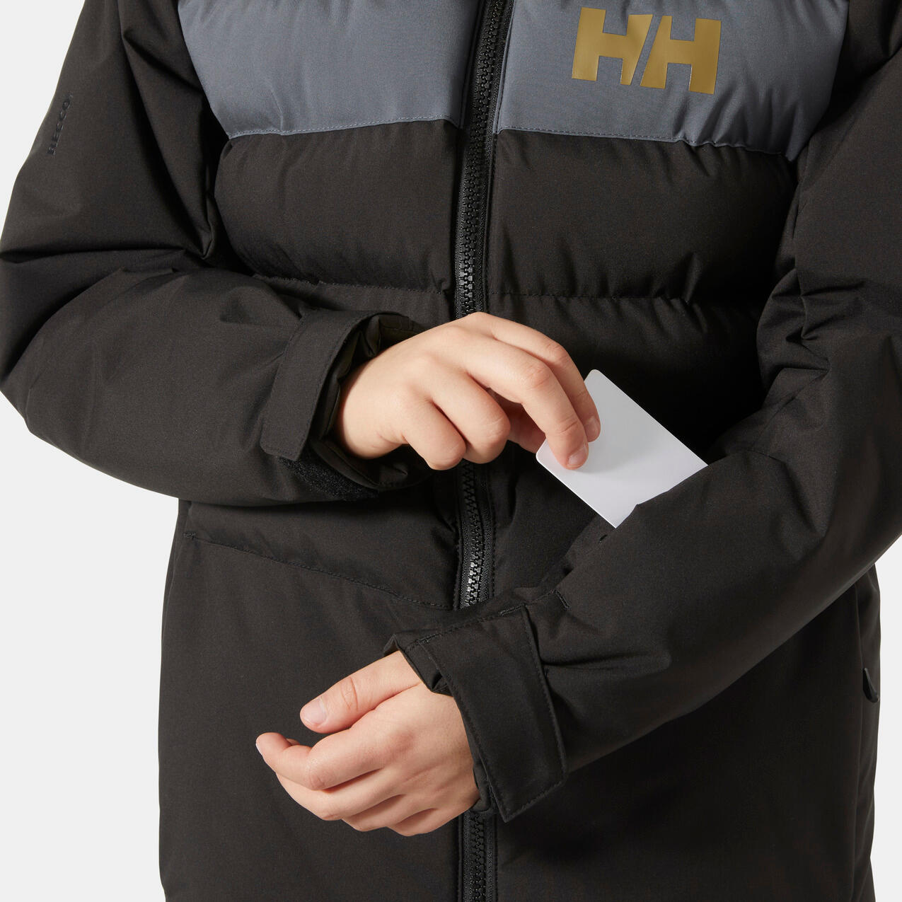 Kinderjas met capuchon Helly Hansen Cyclone 5/7