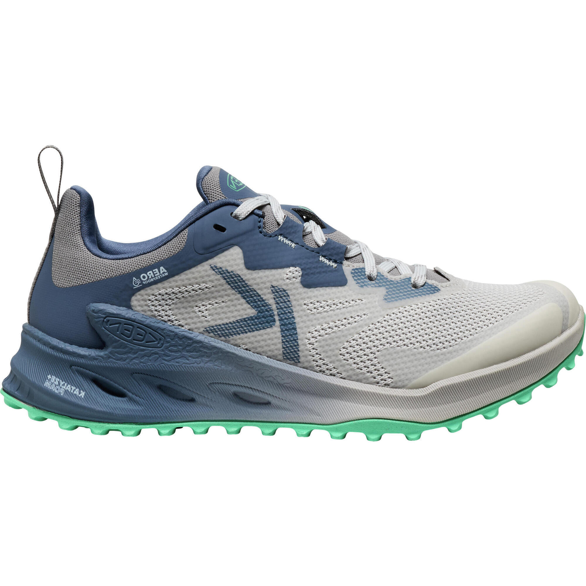 Keen - Femmes Zionic Nxt Wp W Steam/ballad Blue - Chaussure D'Approche - Bleu|gris - Decathlon