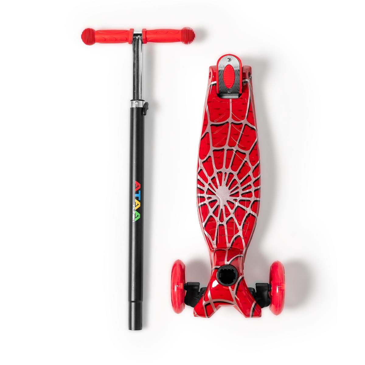 Trotinete Infantil Para Crianças ATAA Flash Pro 3 Rodas Com Luzes 3/7