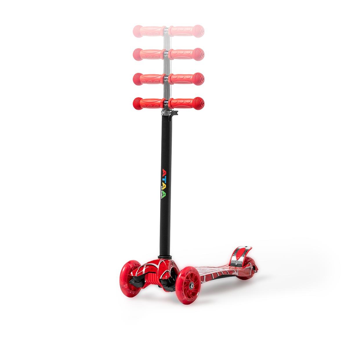 Trotinete Infantil Para Crianças ATAA Flash Pro 3 Rodas Com Luzes 7/7