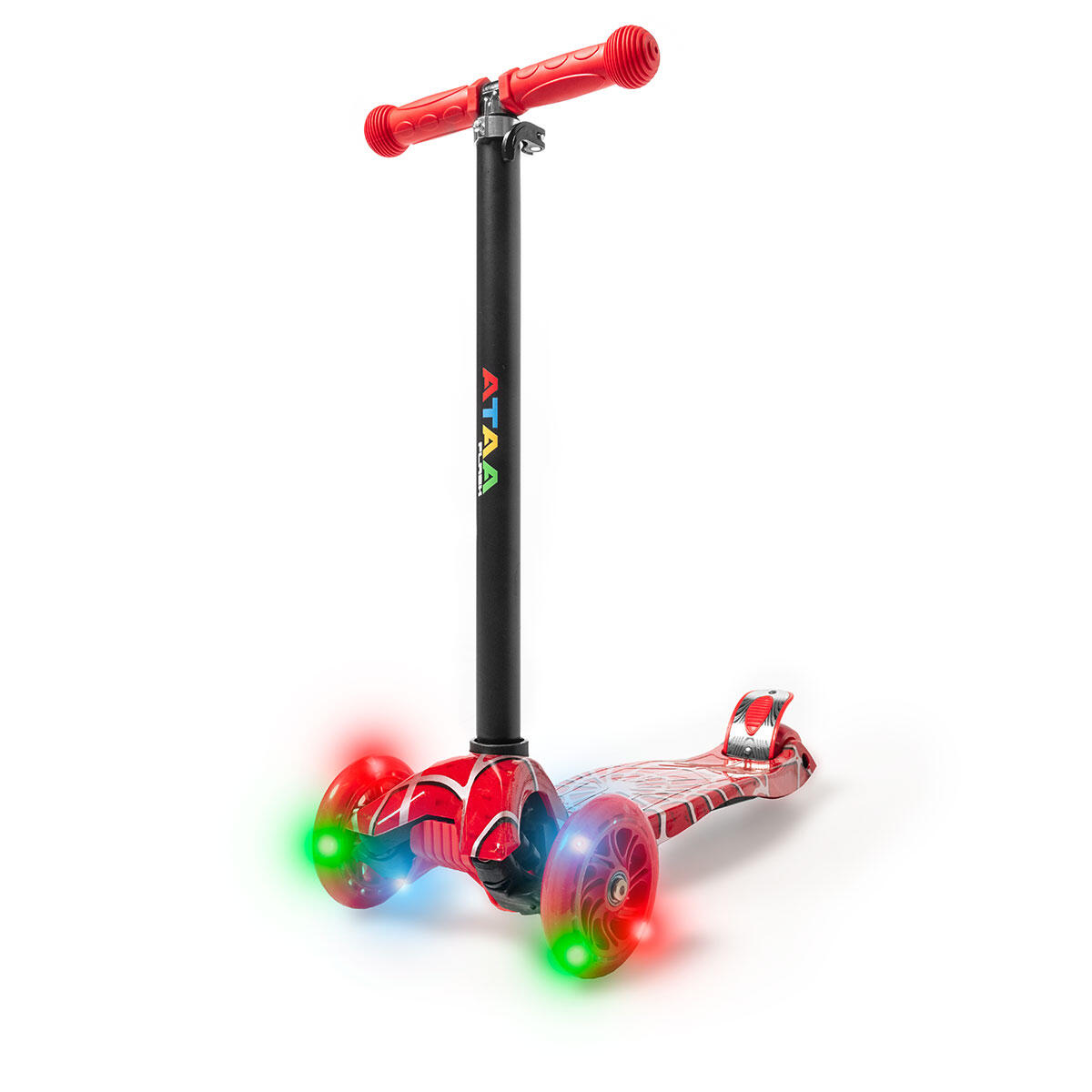 Trotinete Infantil Para Crianças ATAA Flash Pro 3 Rodas Com Luzes 2/7