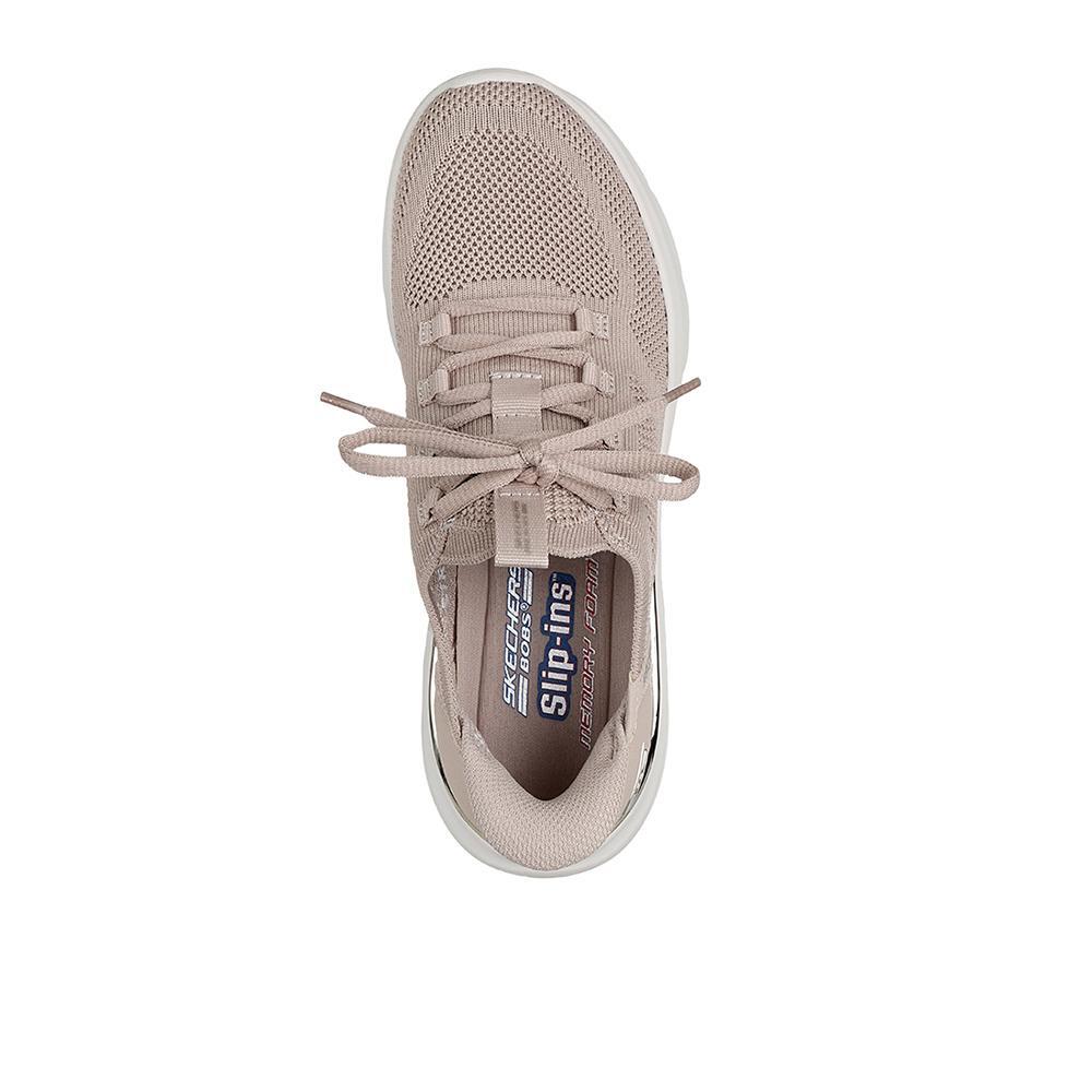 Sapatilhas Skechers Mulher Bobs Sport B Love - True Delight Taupe 3/4