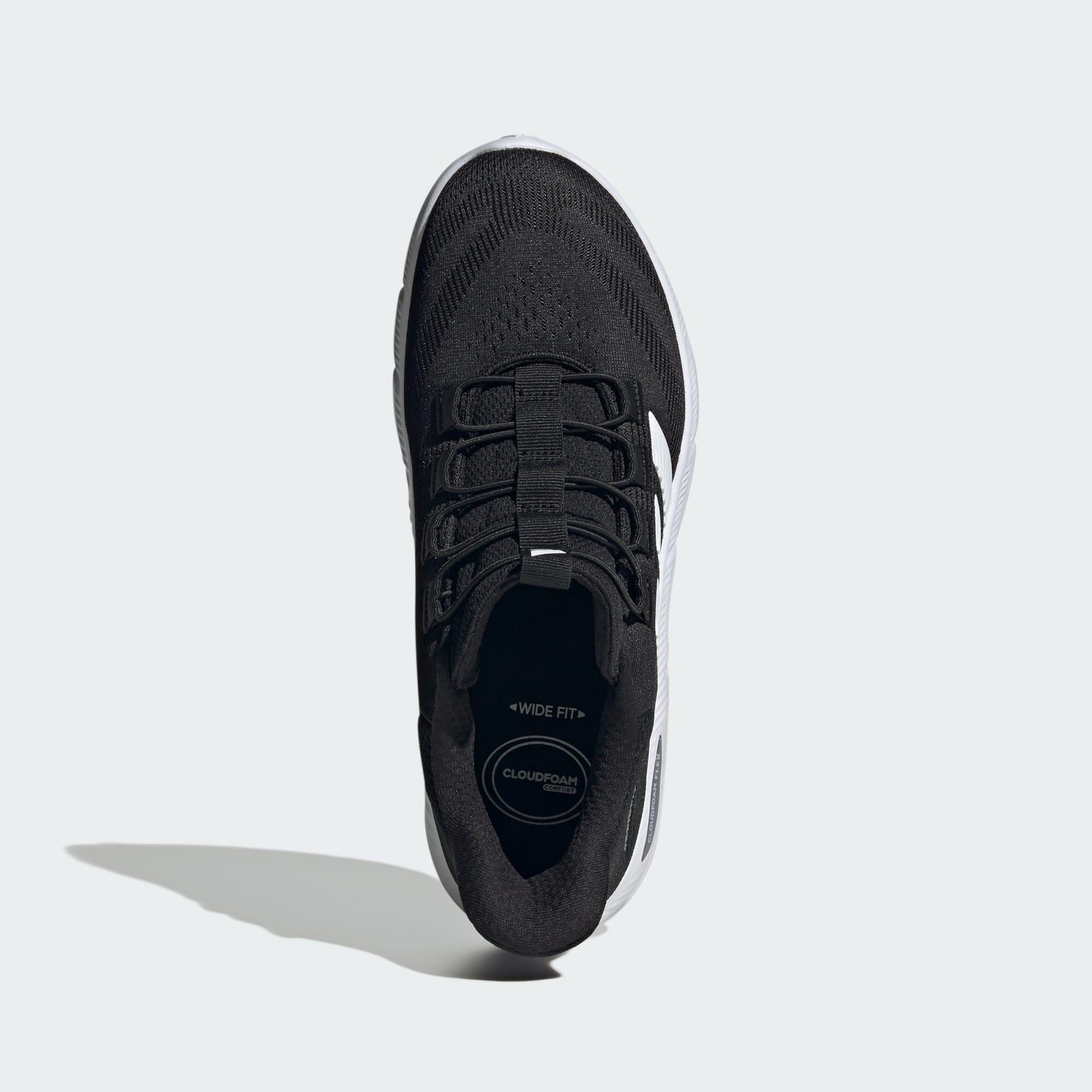 adidas Cloudfoam Flex Rapidfit Shoes 'Core Black Cloud White Grey Three' — photo 2