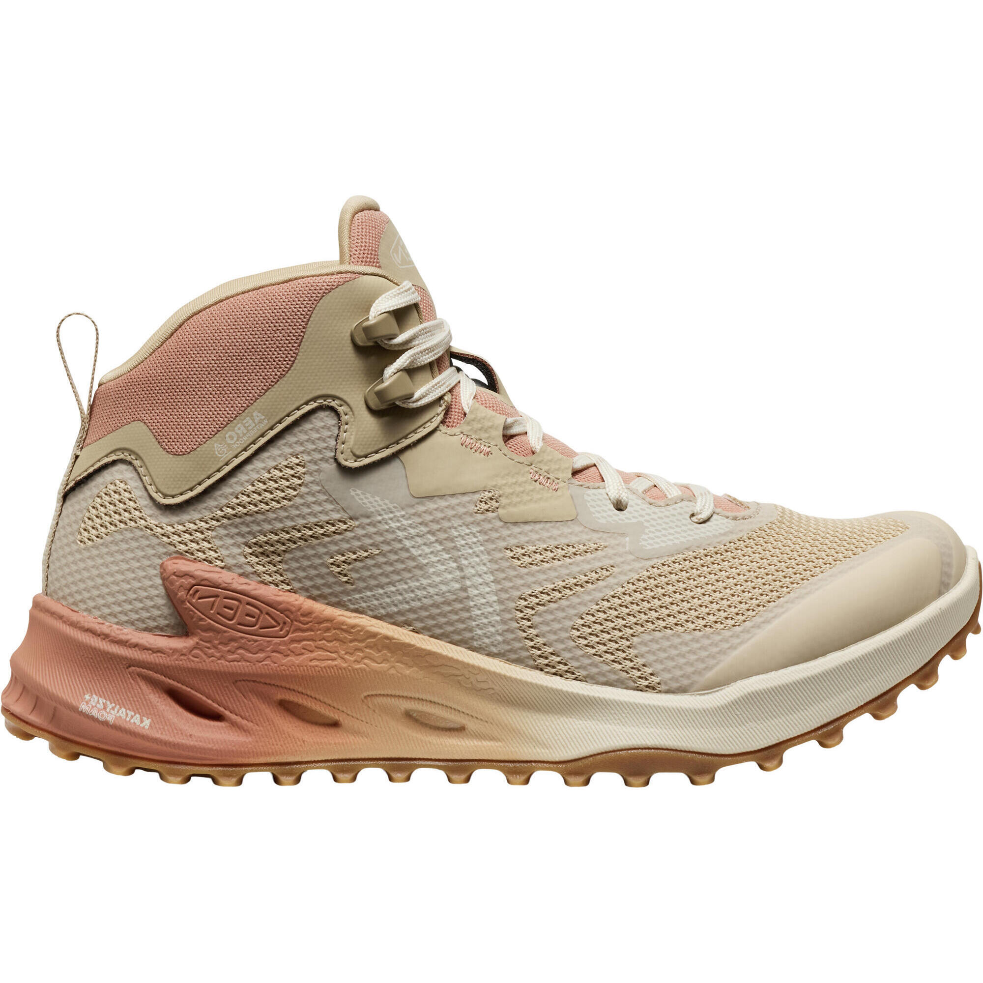 Keen - Femmes Zionic Nxt Mid Wp W Safari/cork - Chaussure D'Approche - Beige|kaki|marron|vert - Decathlon