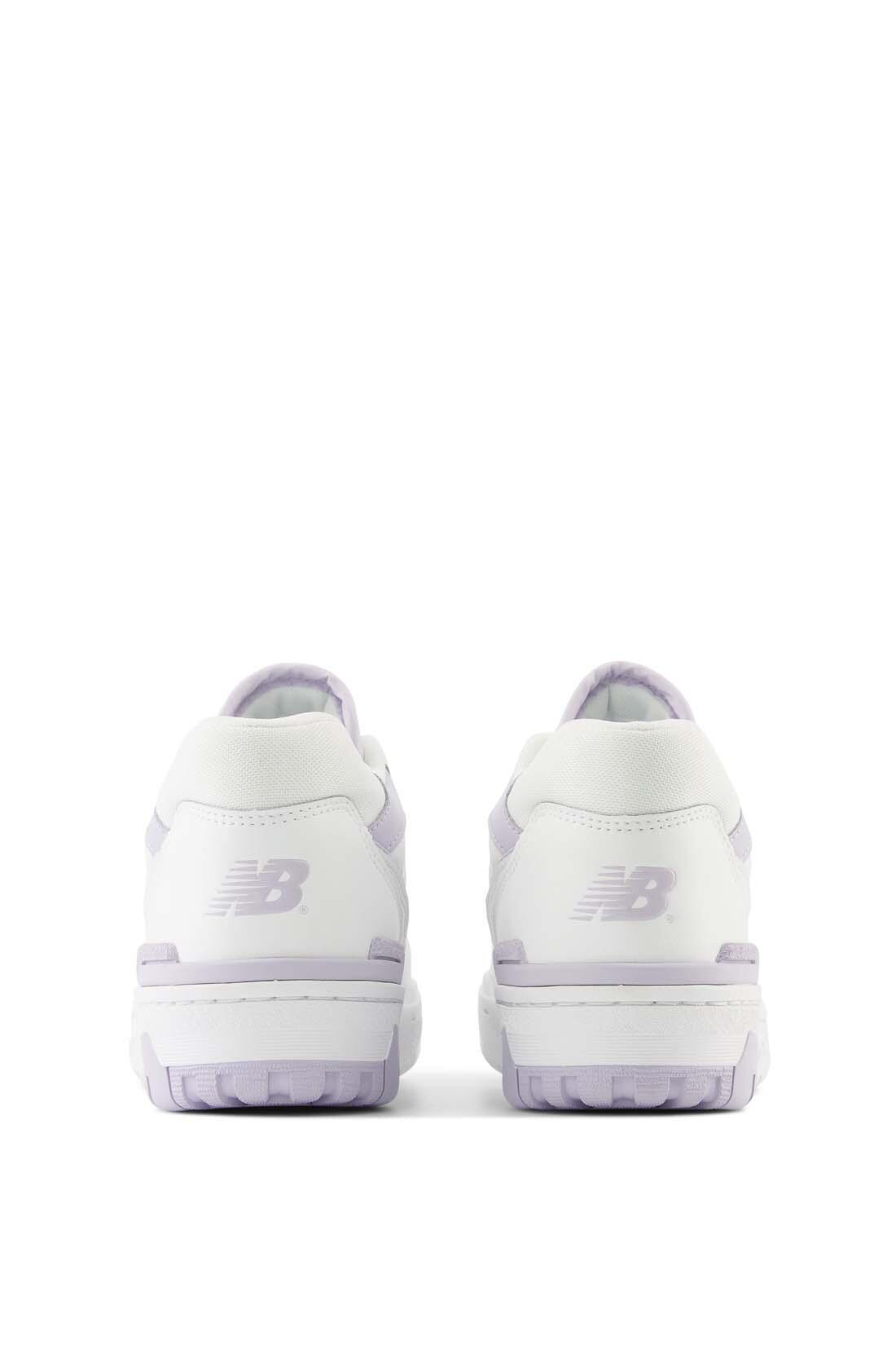 New Balance 550 Weiß-Lila Damen 7/7