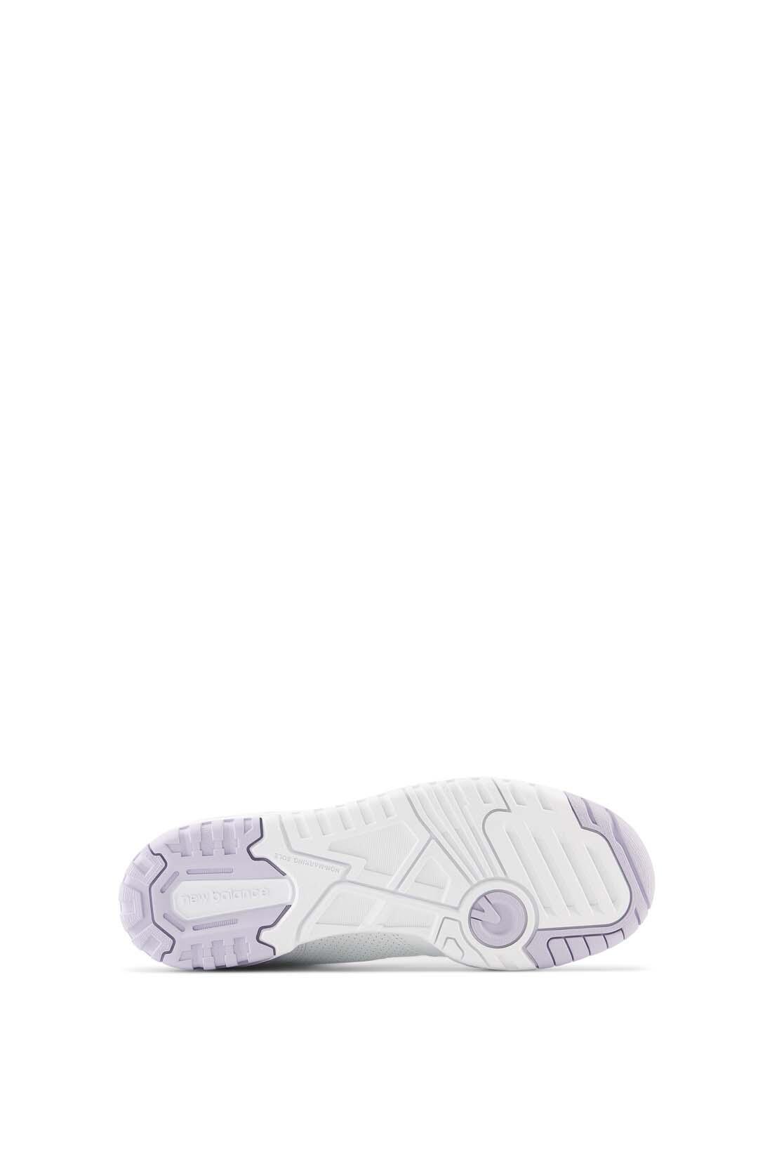 New Balance 550 Weiß-Lila Damen 5/7