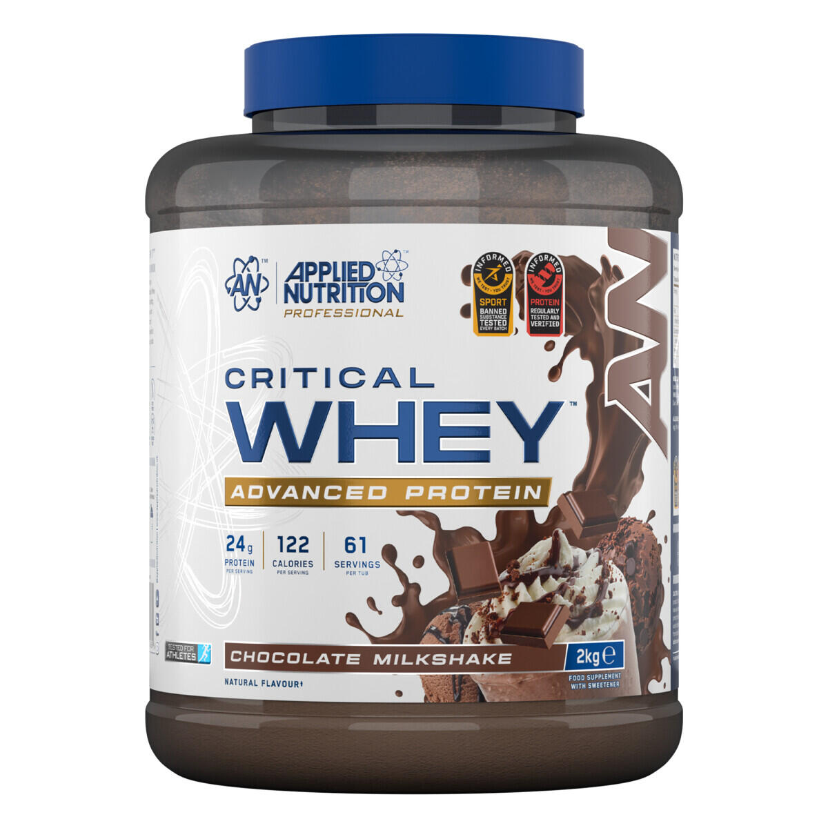 APPLIED NUTRITION Proteína De Soro De Leite - Soro De Leite Crítico (2000g) - Chocolate