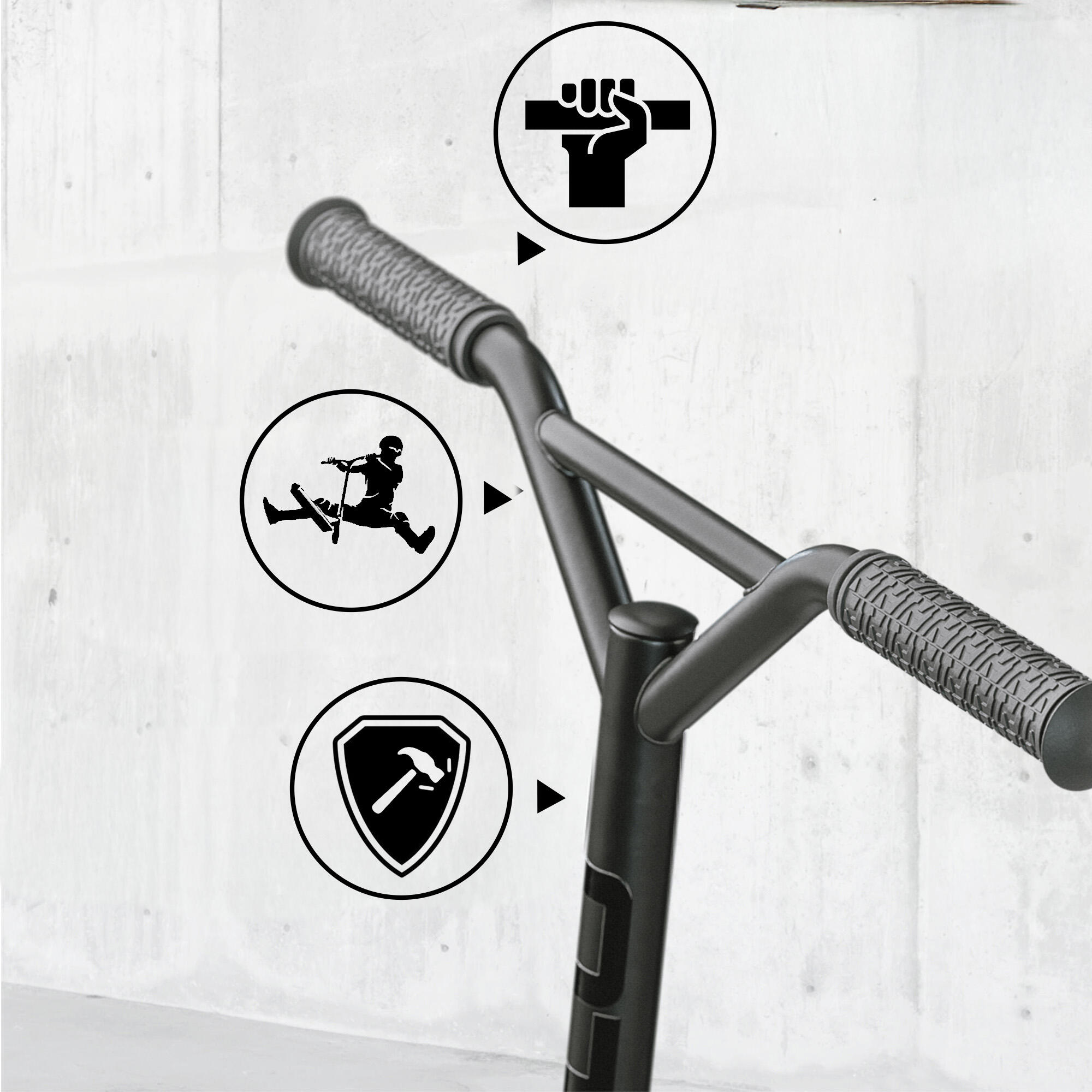 Stunt Scooter Genius Pro – Robust freestyle scooter for children 3/6